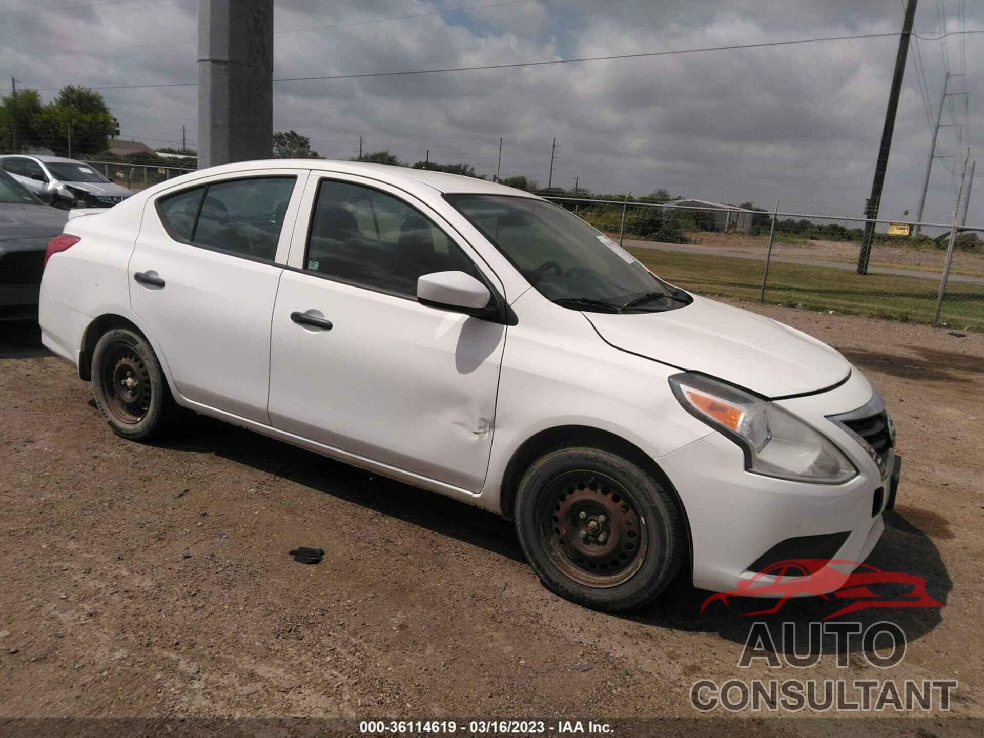 NISSAN VERSA 2016 - 3N1CN7AP9GL865875