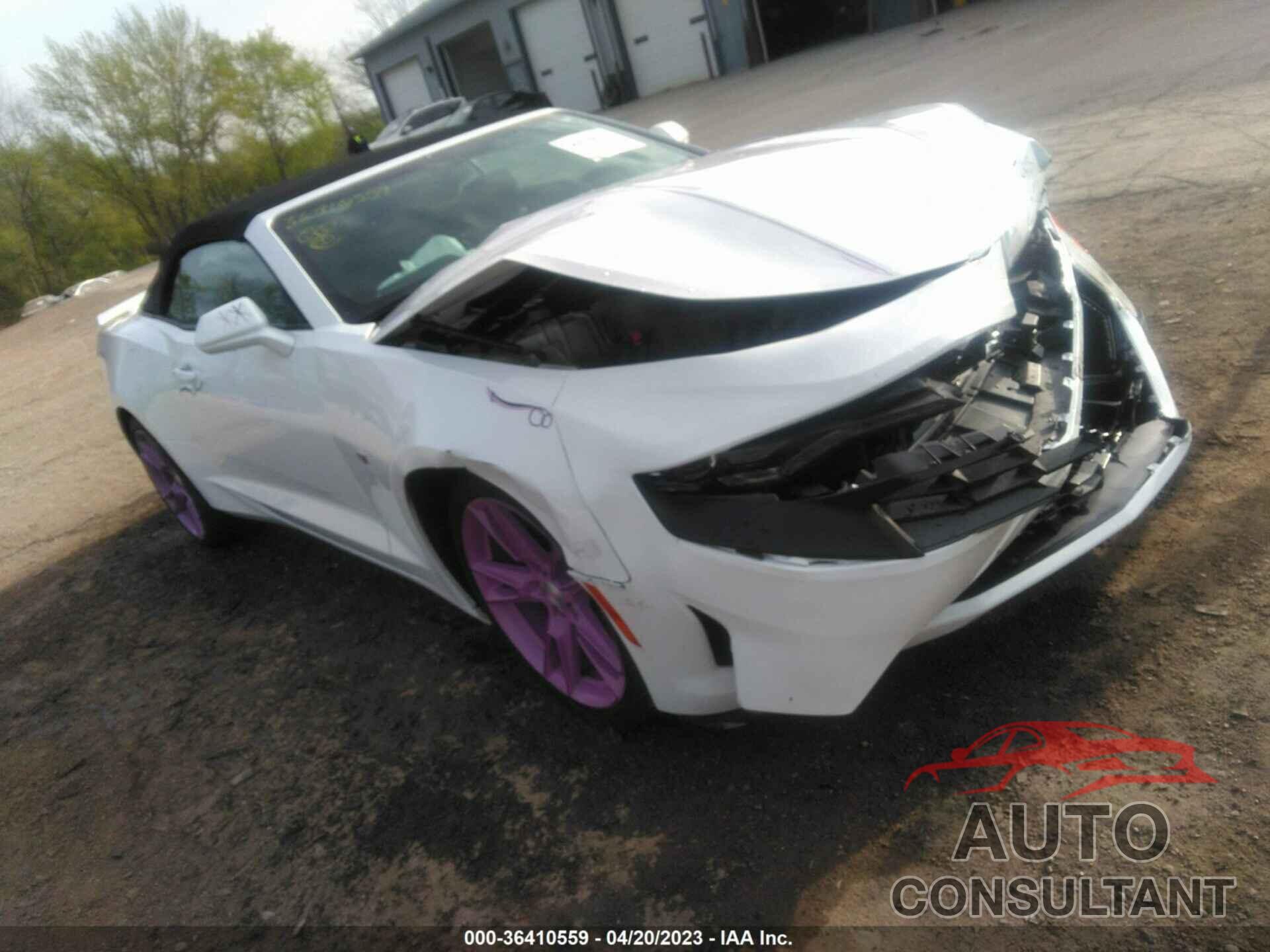 CHEVROLET CAMARO 2021 - 1G1FB3DX1M0111555