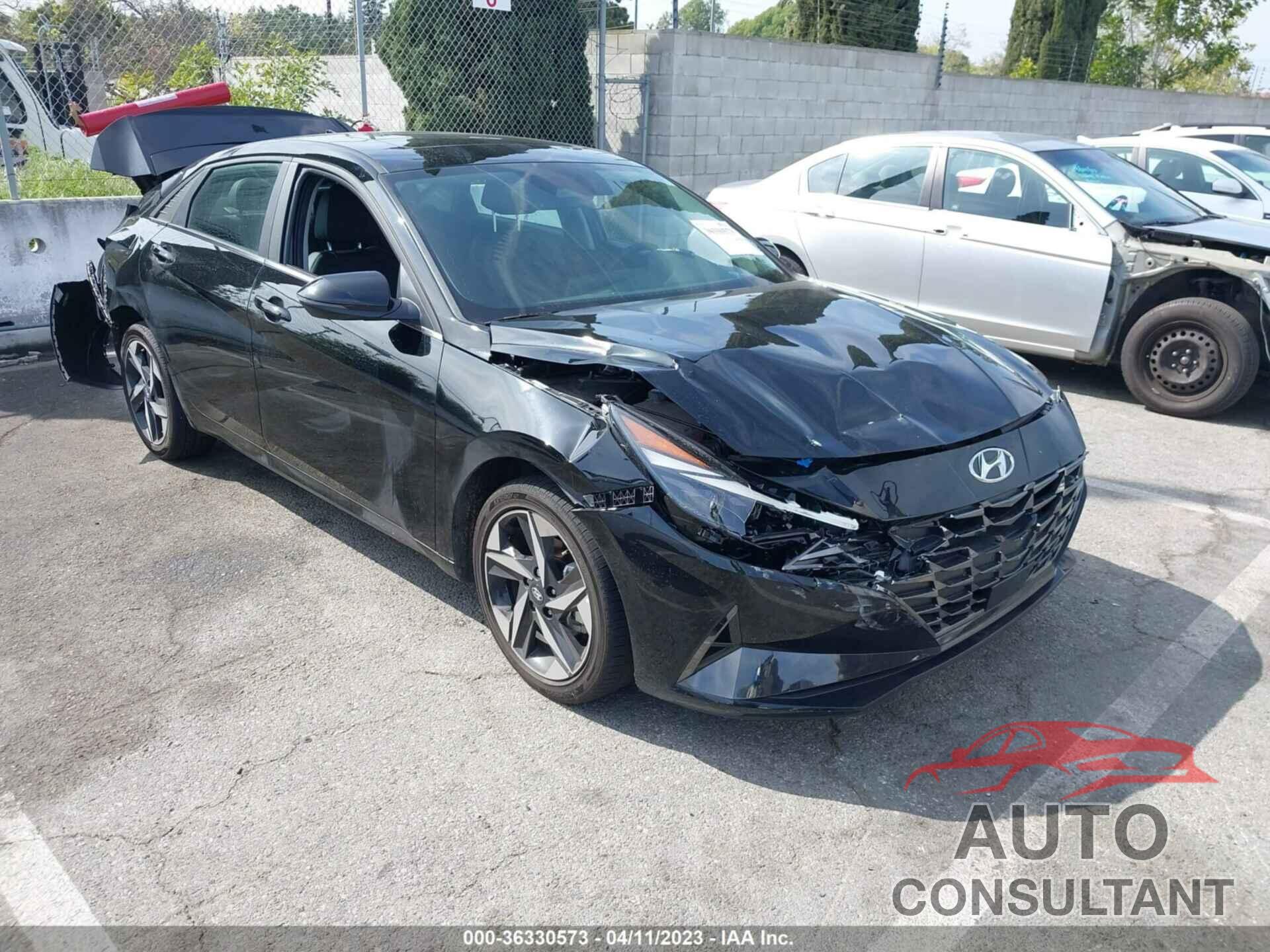 HYUNDAI ELANTRA HYBRID 2022 - KMHLN4AJ7NU015264