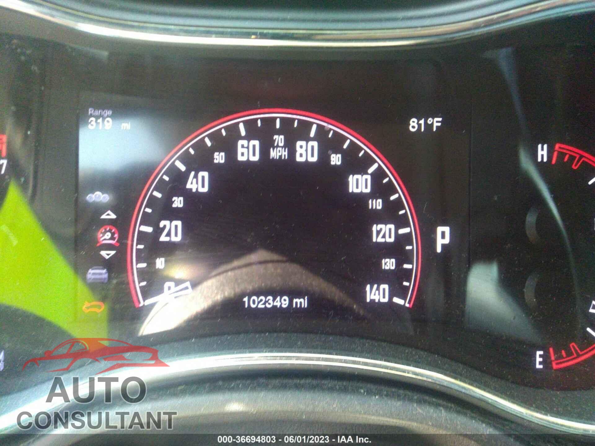 DODGE DURANGO 2016 - 1C4RDJDG0GC423033