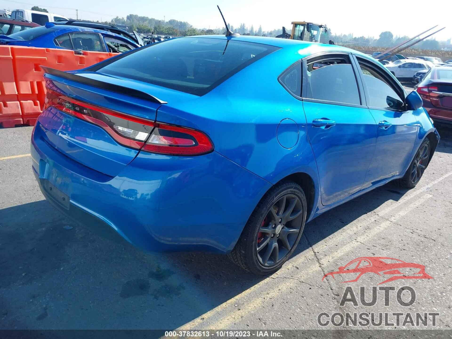 DODGE DART 2015 - 1C3CDFAA6FD434442