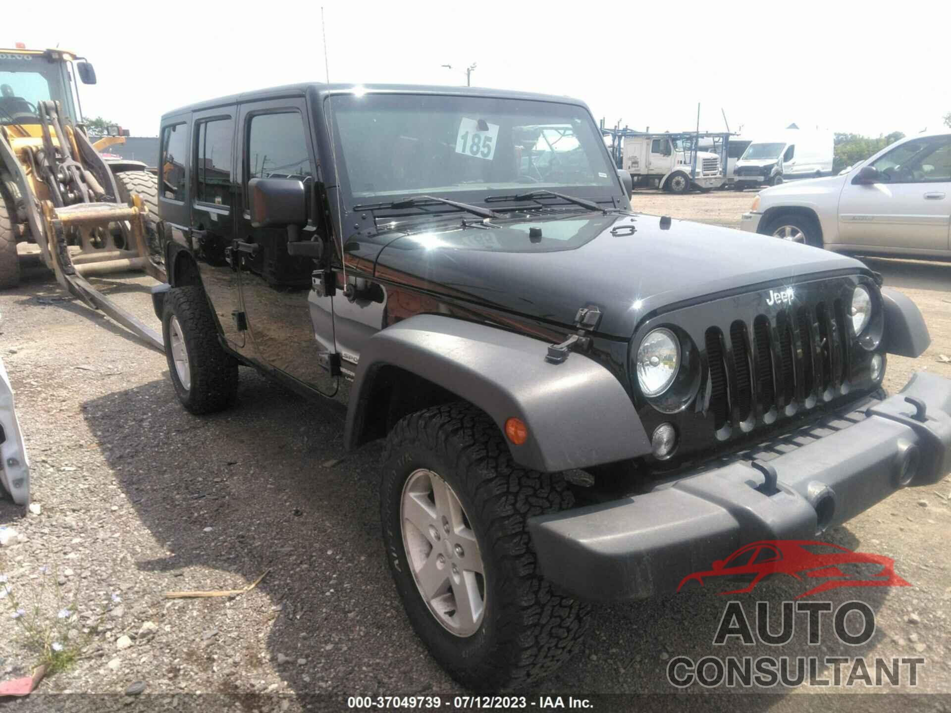JEEP WRANGLER JK UNLIMITED 2018 - 1C4BJWDG8JL912519