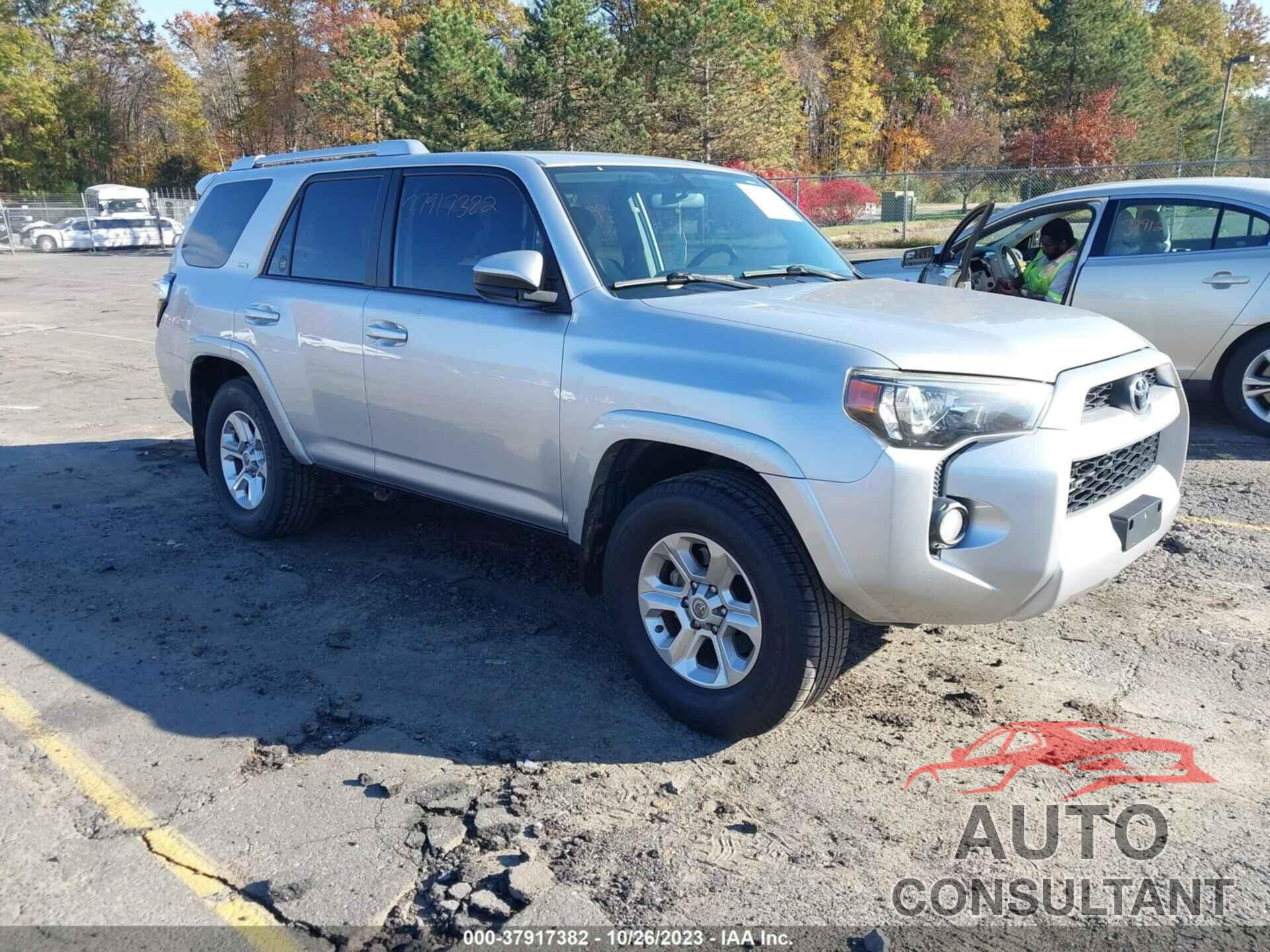 TOYOTA 4RUNNER 2016 - JTEZU5JR6G5144196