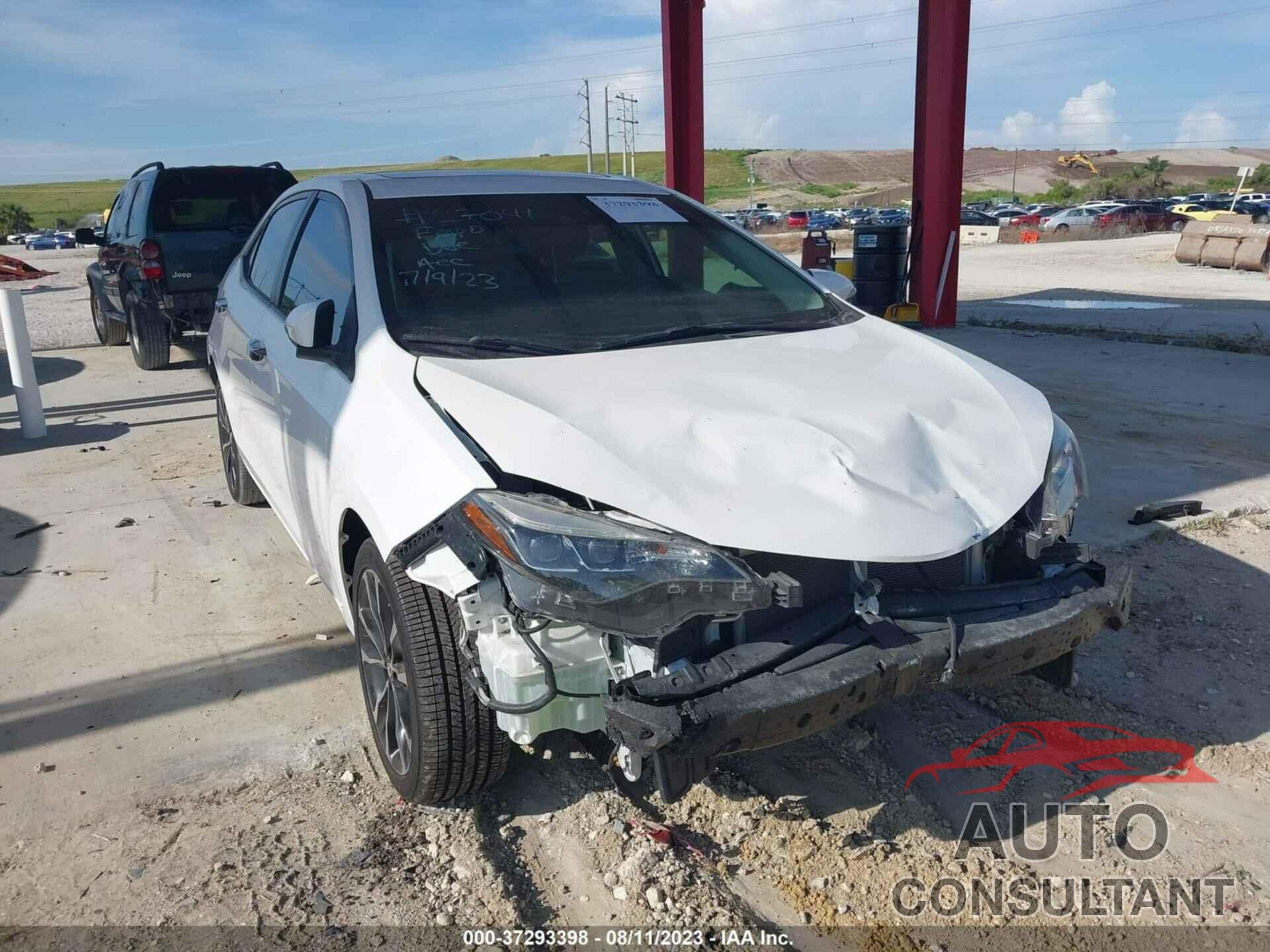 TOYOTA COROLLA 2018 - 2T1BURHE4JC046603