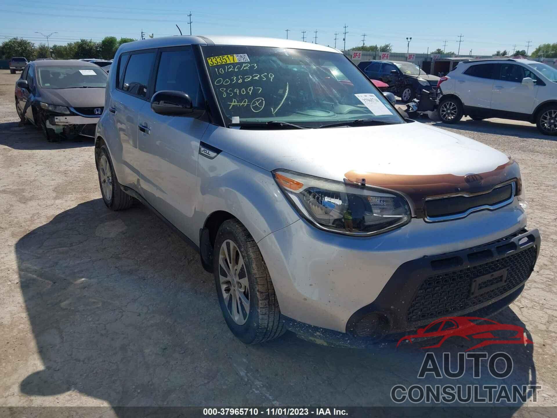 KIA SOUL 2016 - KNDJN2A21G7859097