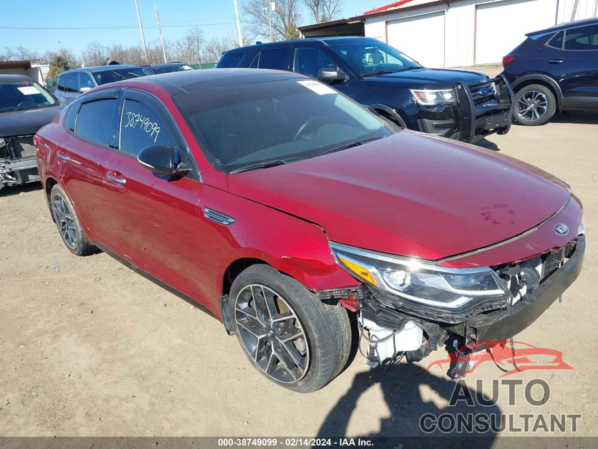 KIA OPTIMA 2020 - 5XXGT4L3XLG440085