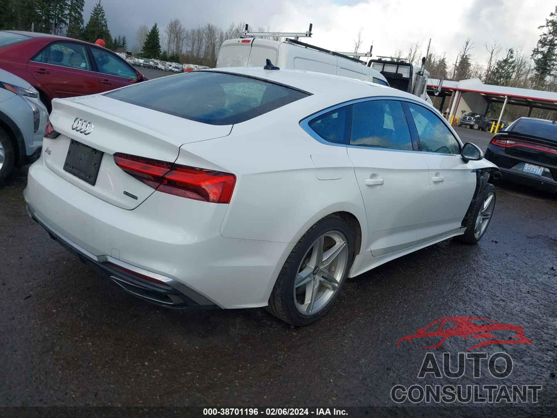 AUDI A5 SPORTBACK 2021 - WAUDACF55MA020891