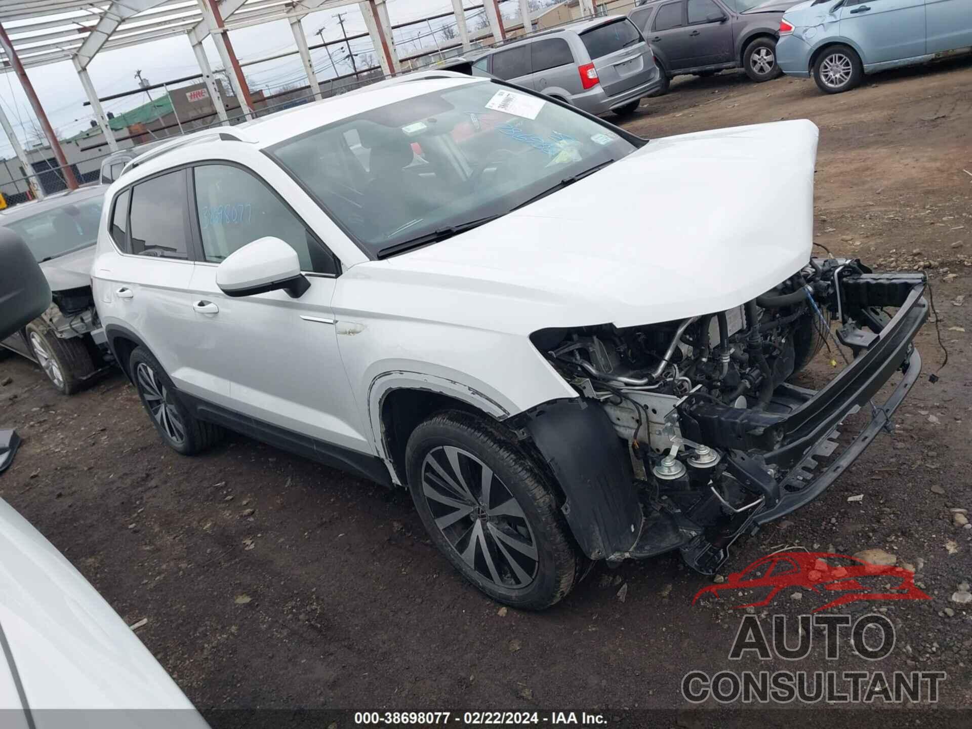 VOLKSWAGEN TAOS 2022 - 3VVWX7B21NM042695