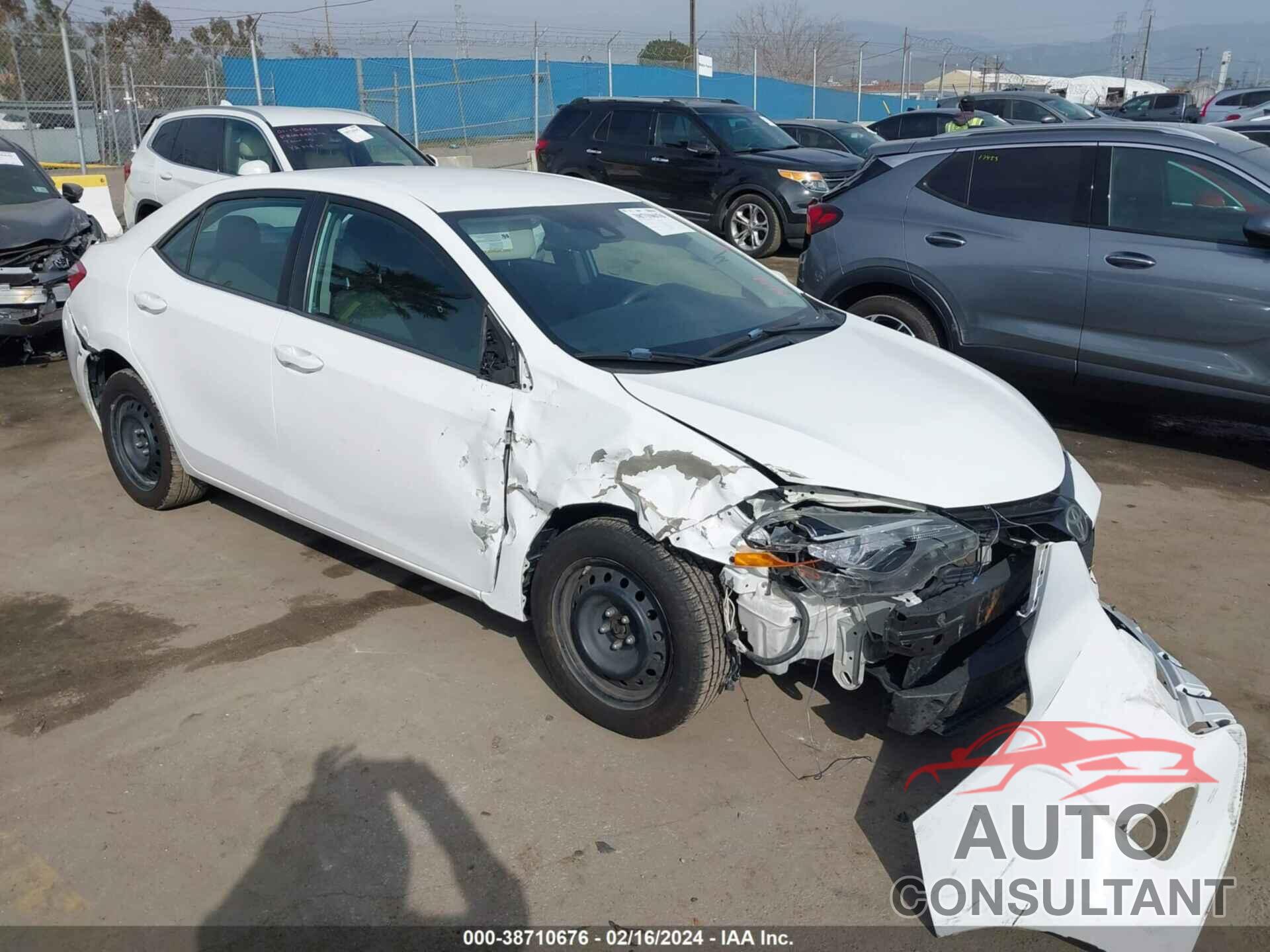 TOYOTA COROLLA 2017 - 5YFBURHE5HP652146