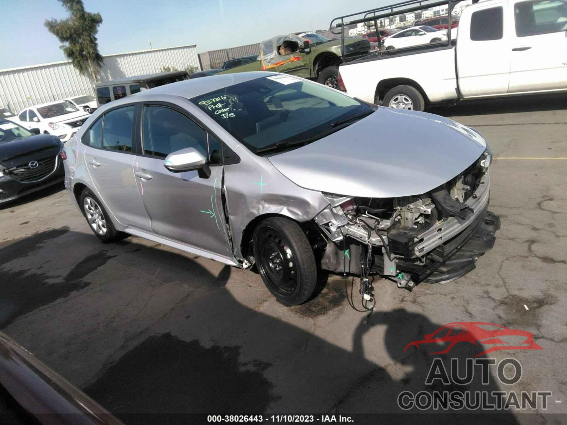 TOYOTA COROLLA 2020 - 5YFEPRAE5LP091518