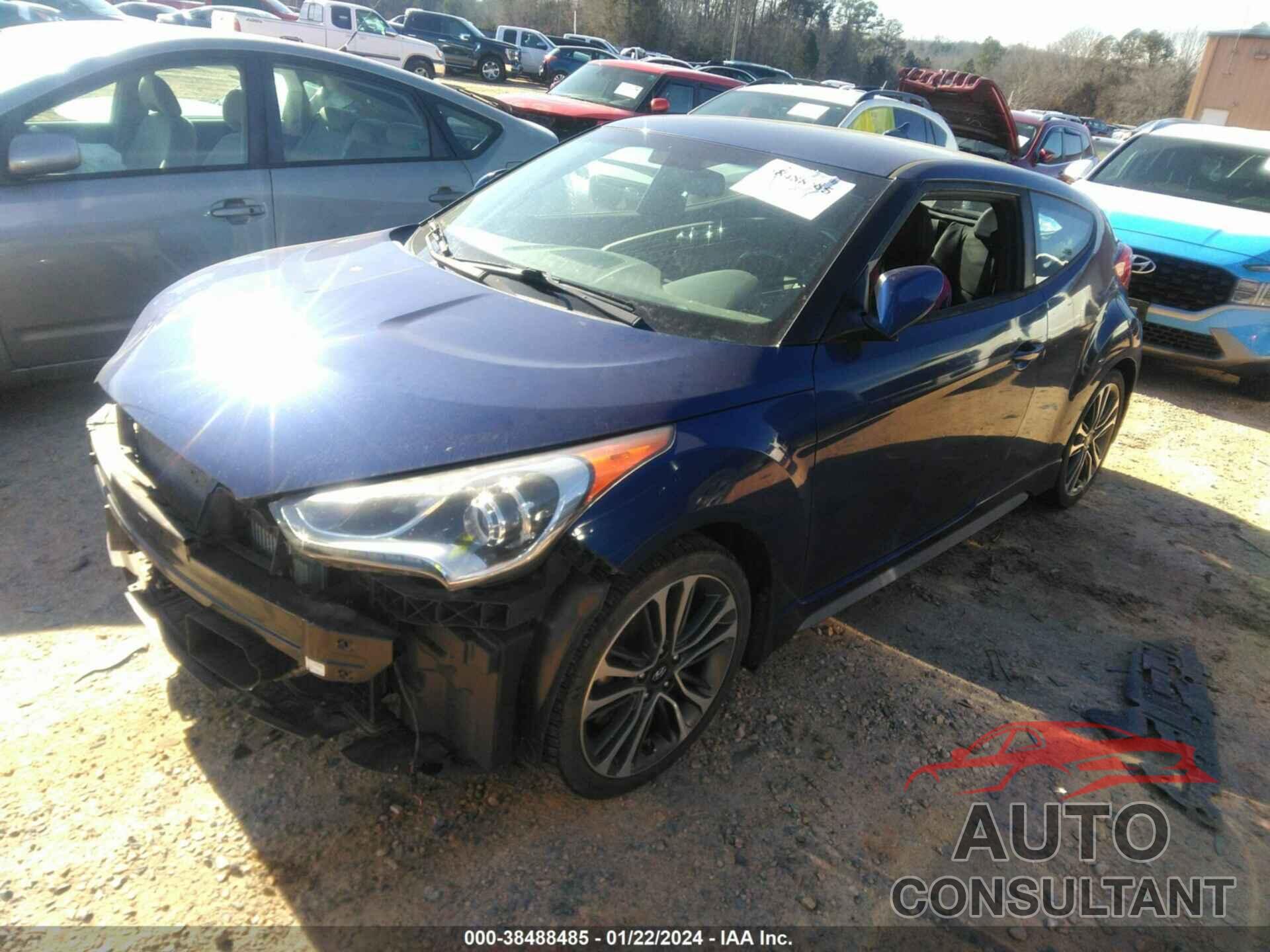 HYUNDAI VELOSTER 2016 - KMHTC6AE1GU291009