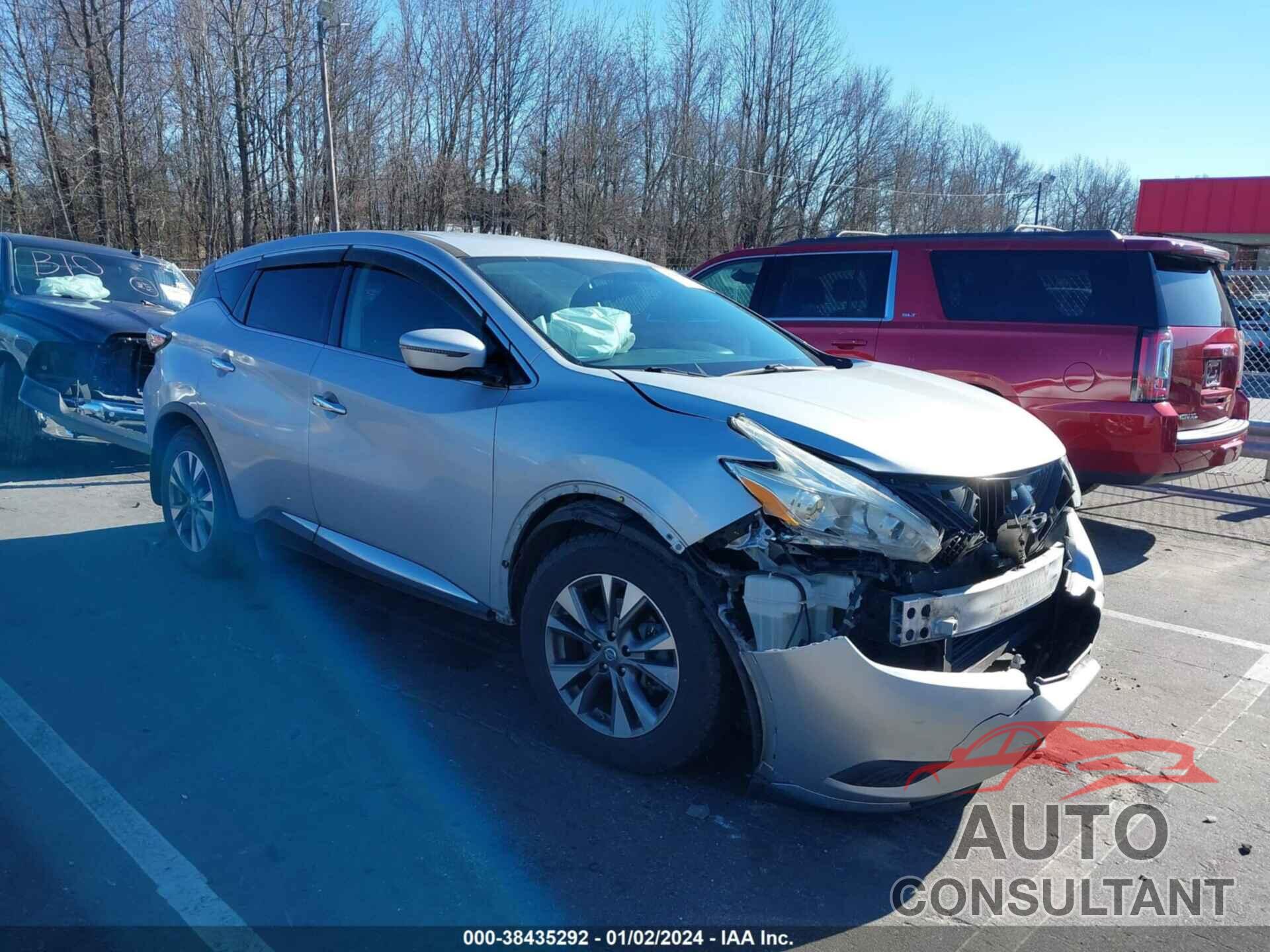 NISSAN MURANO 2016 - 5N1AZ2MG3GN118758