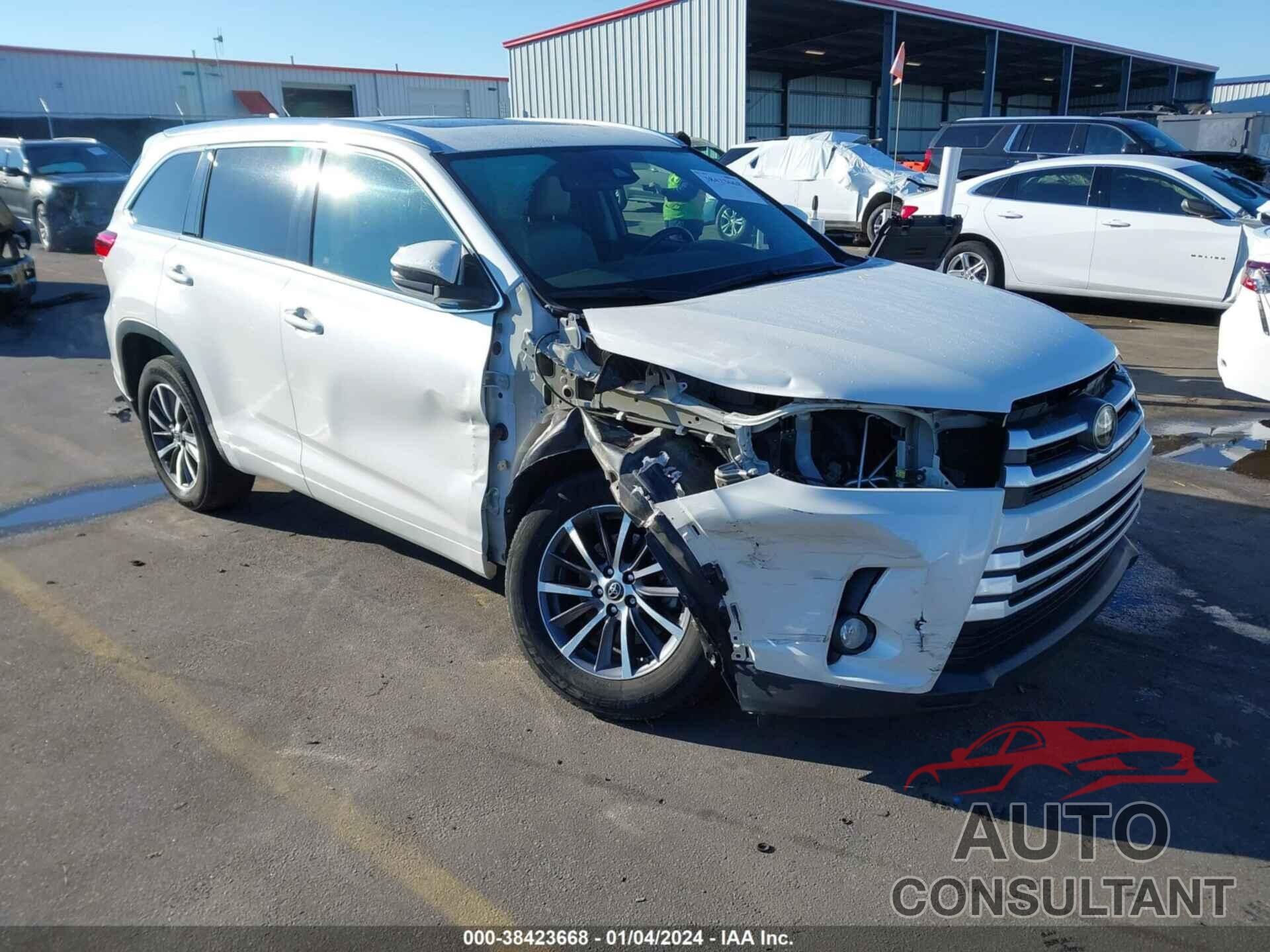 TOYOTA HIGHLANDER 2017 - 5TDKZRFHXHS526080