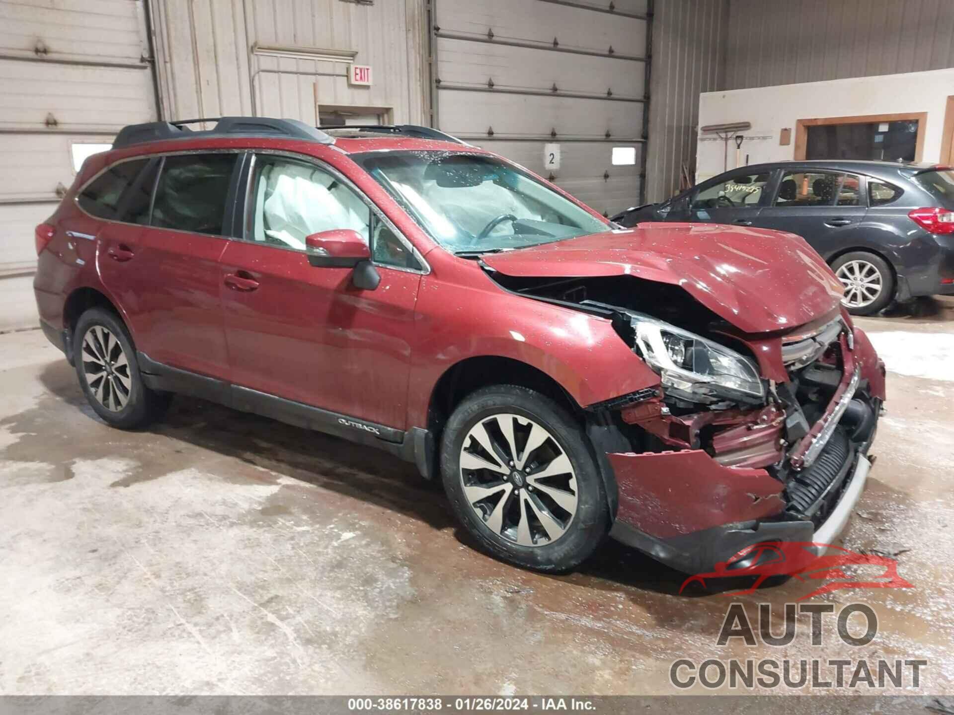 SUBARU OUTBACK 2017 - 4S4BSAKC8H3218743