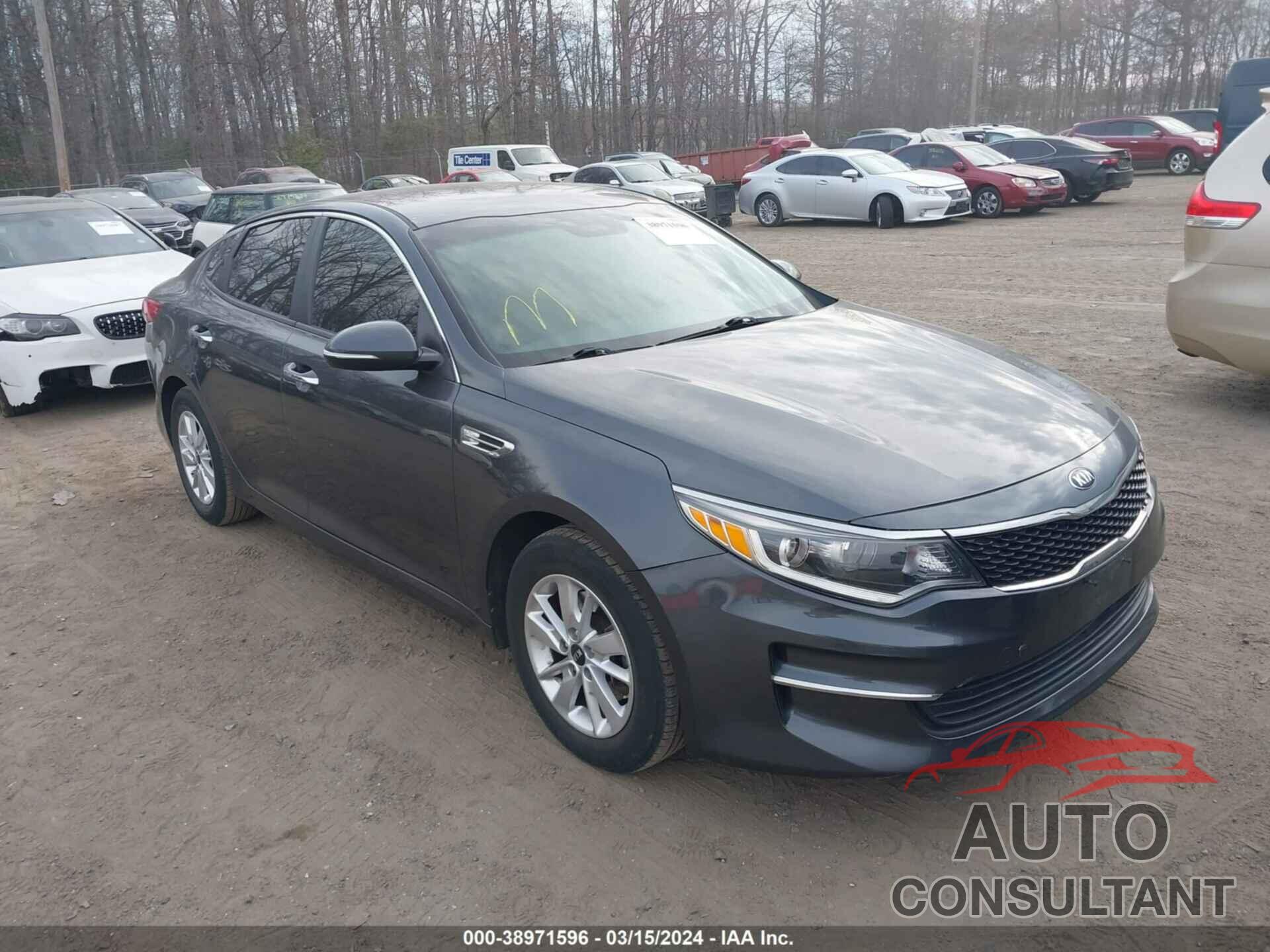 KIA OPTIMA 2018 - KNAGT4L38J5212620