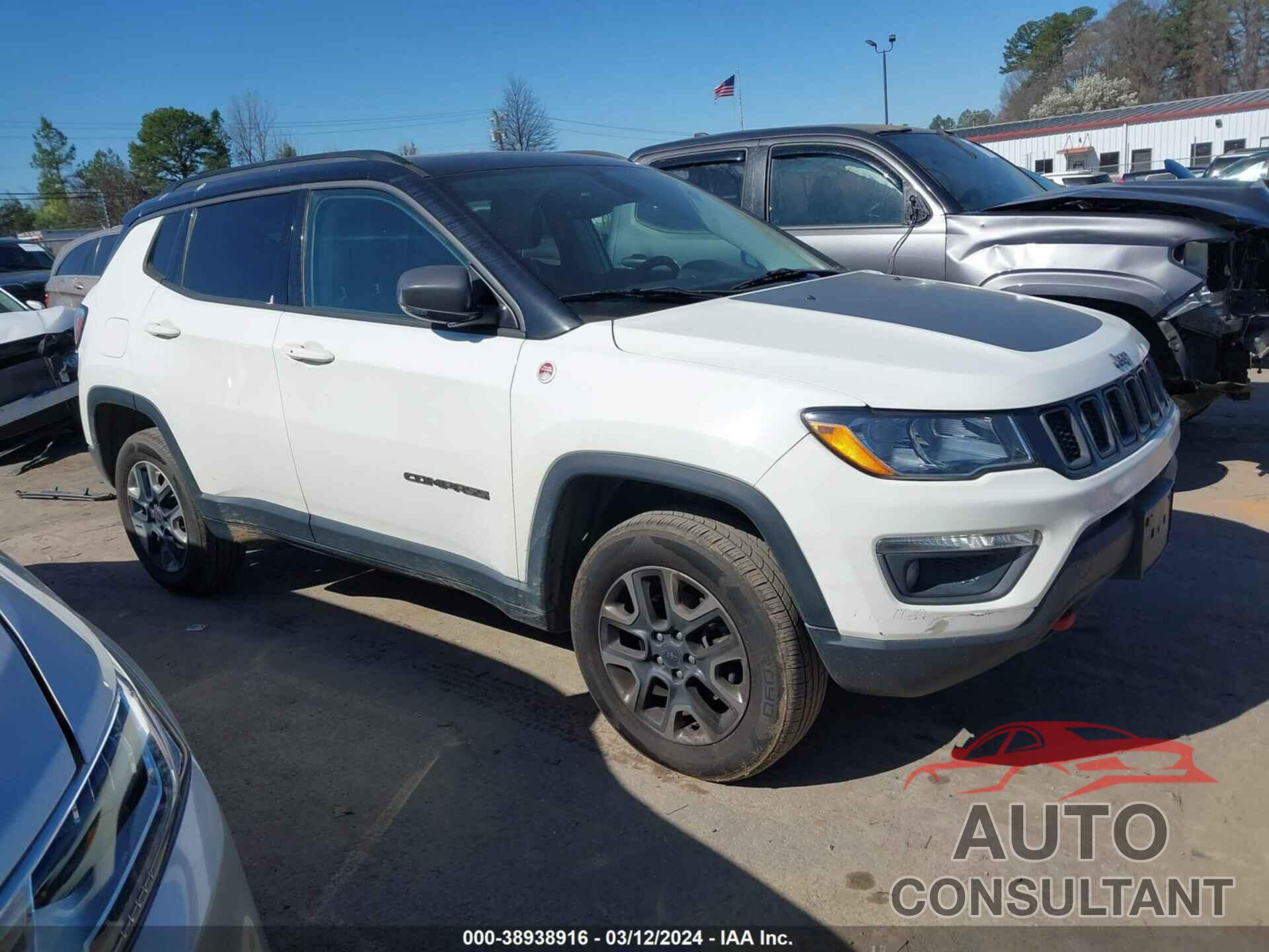 JEEP COMPASS 2017 - 3C4NJDDBXHT607429