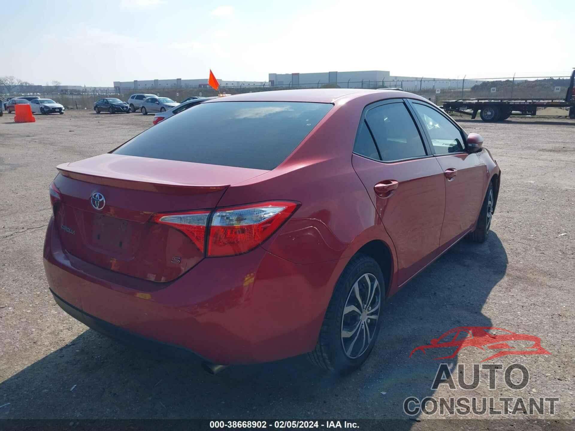 TOYOTA COROLLA 2016 - 2T1BURHE7GC517233