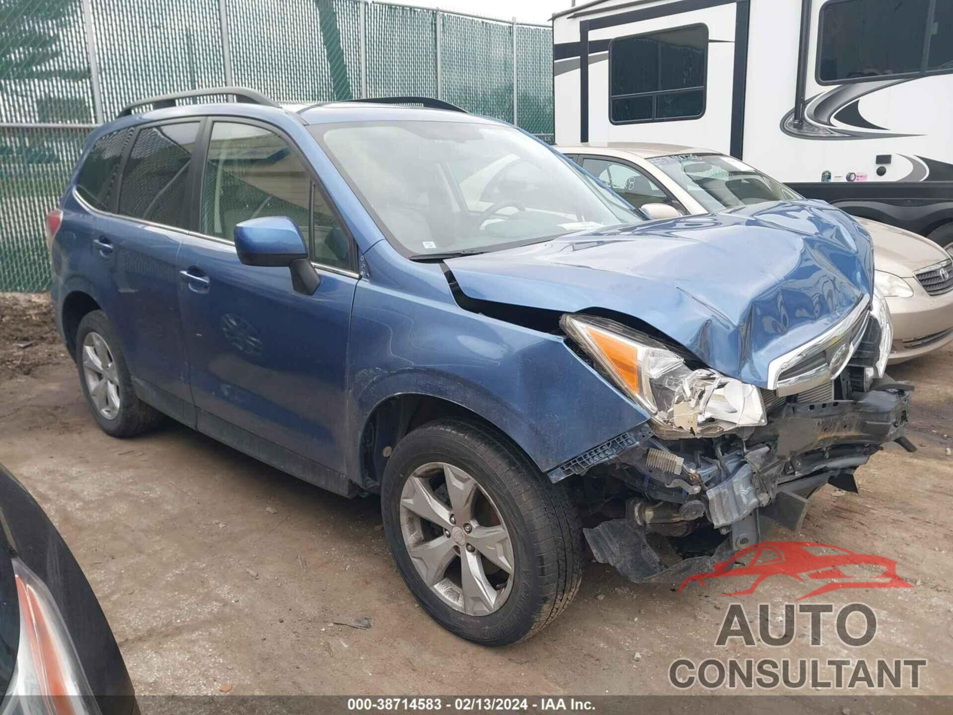 SUBARU FORESTER 2016 - JF2SJAHC4GH468482