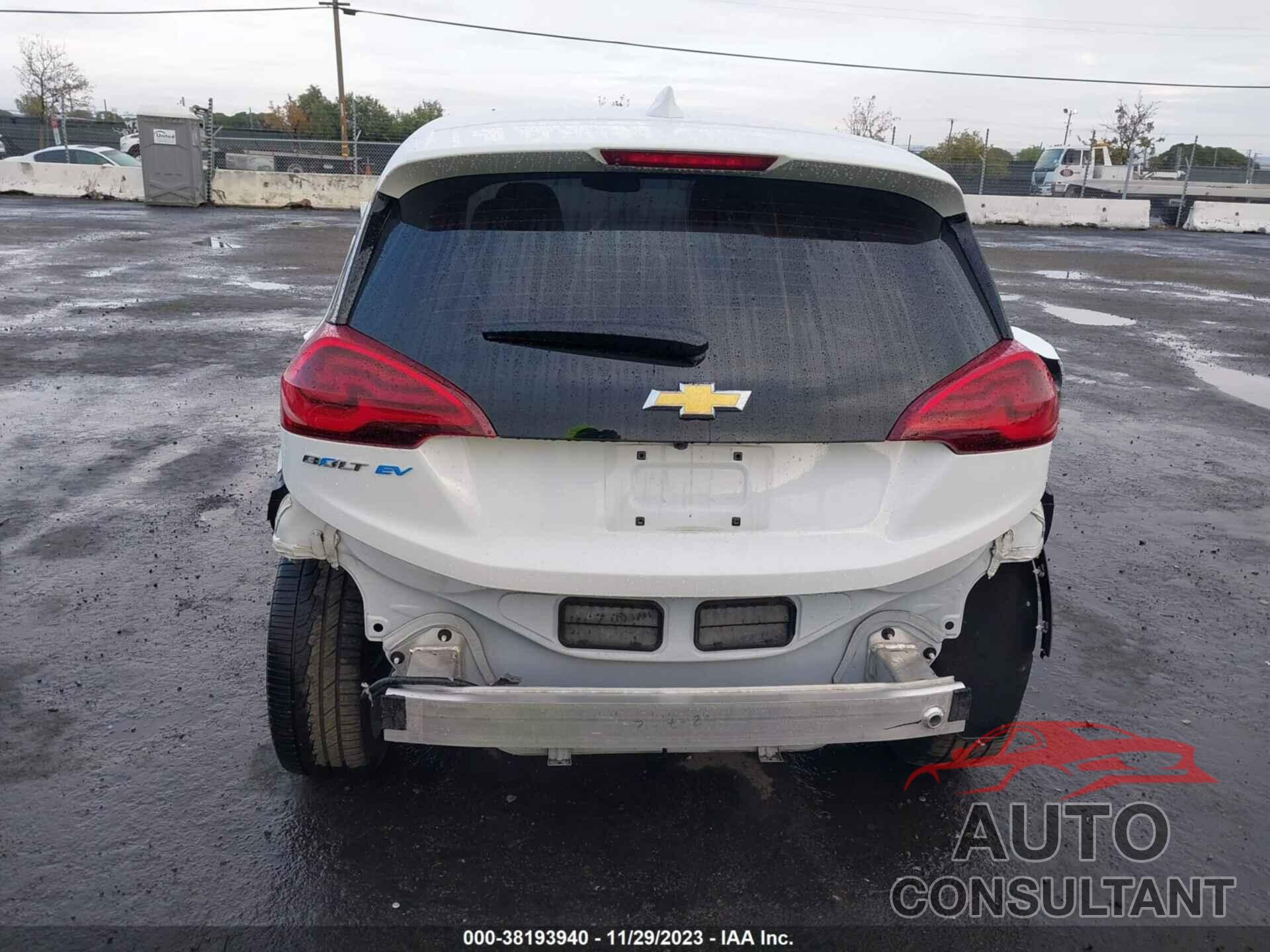 CHEVROLET BOLT EV 2017 - 1G1FW6S07H4137894