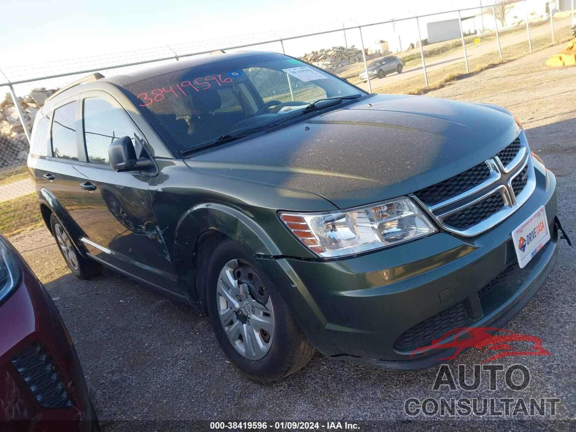 DODGE JOURNEY 2017 - 3C4PDCAB0HT709420