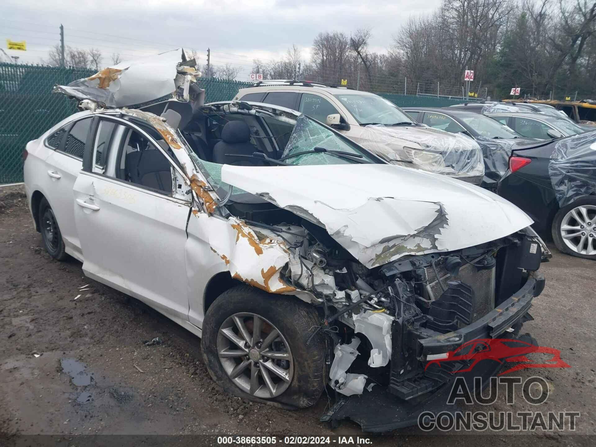 HYUNDAI SONATA 2018 - 5NPE24AF0JH630423