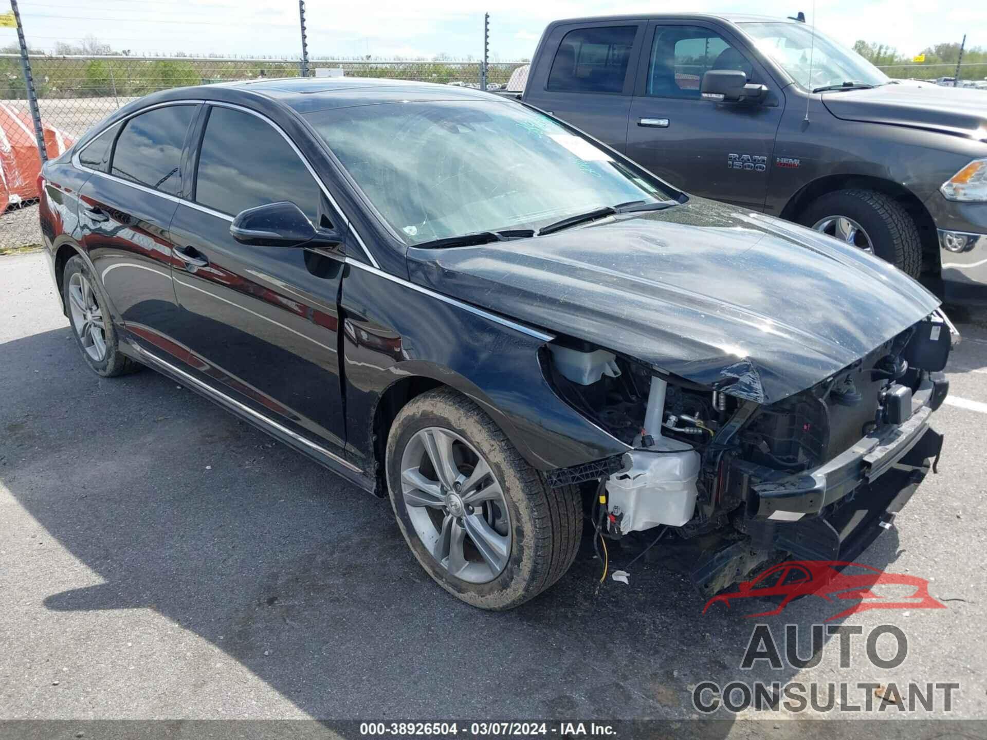 HYUNDAI SONATA 2018 - 5NPE34AF9JH708355