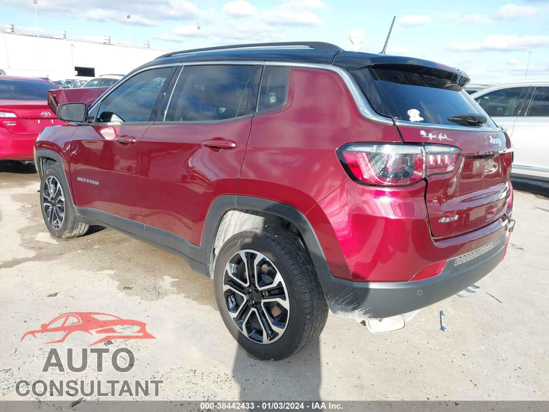JEEP COMPASS 2022 - 3C4NJDCB7NT117706