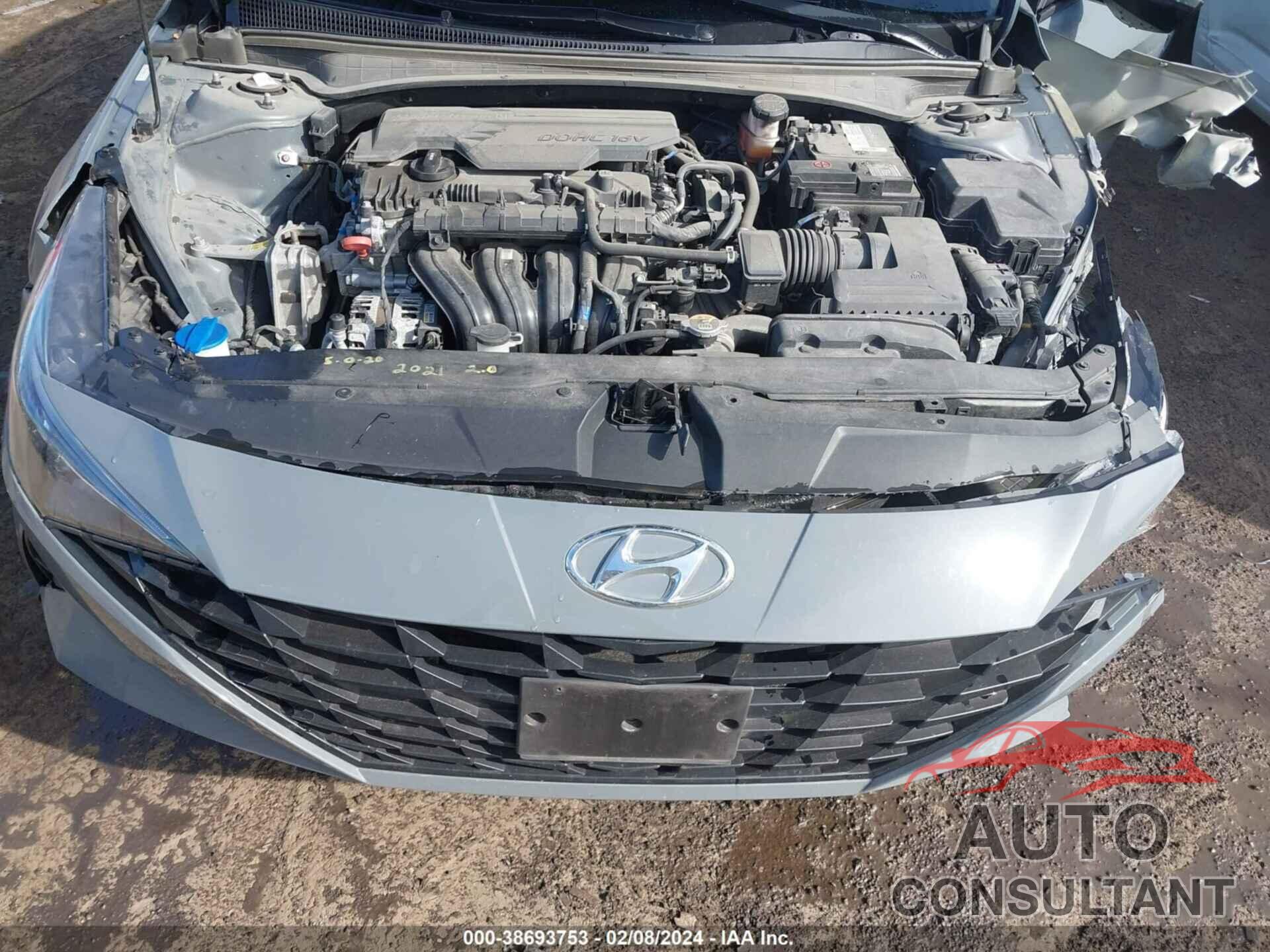 HYUNDAI ELANTRA 2021 - KMHLM4AG6MU141170