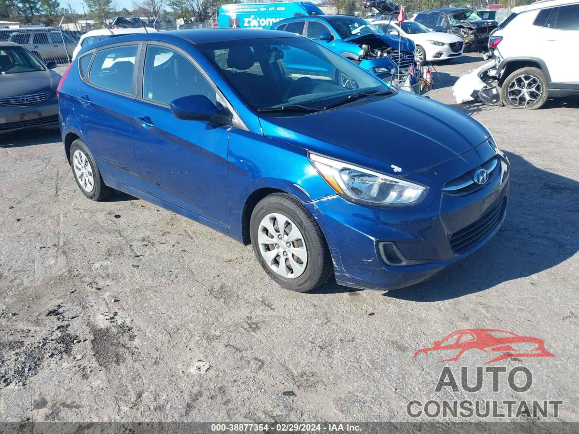 HYUNDAI ACCENT 2017 - KMHCT5AEXHU315089