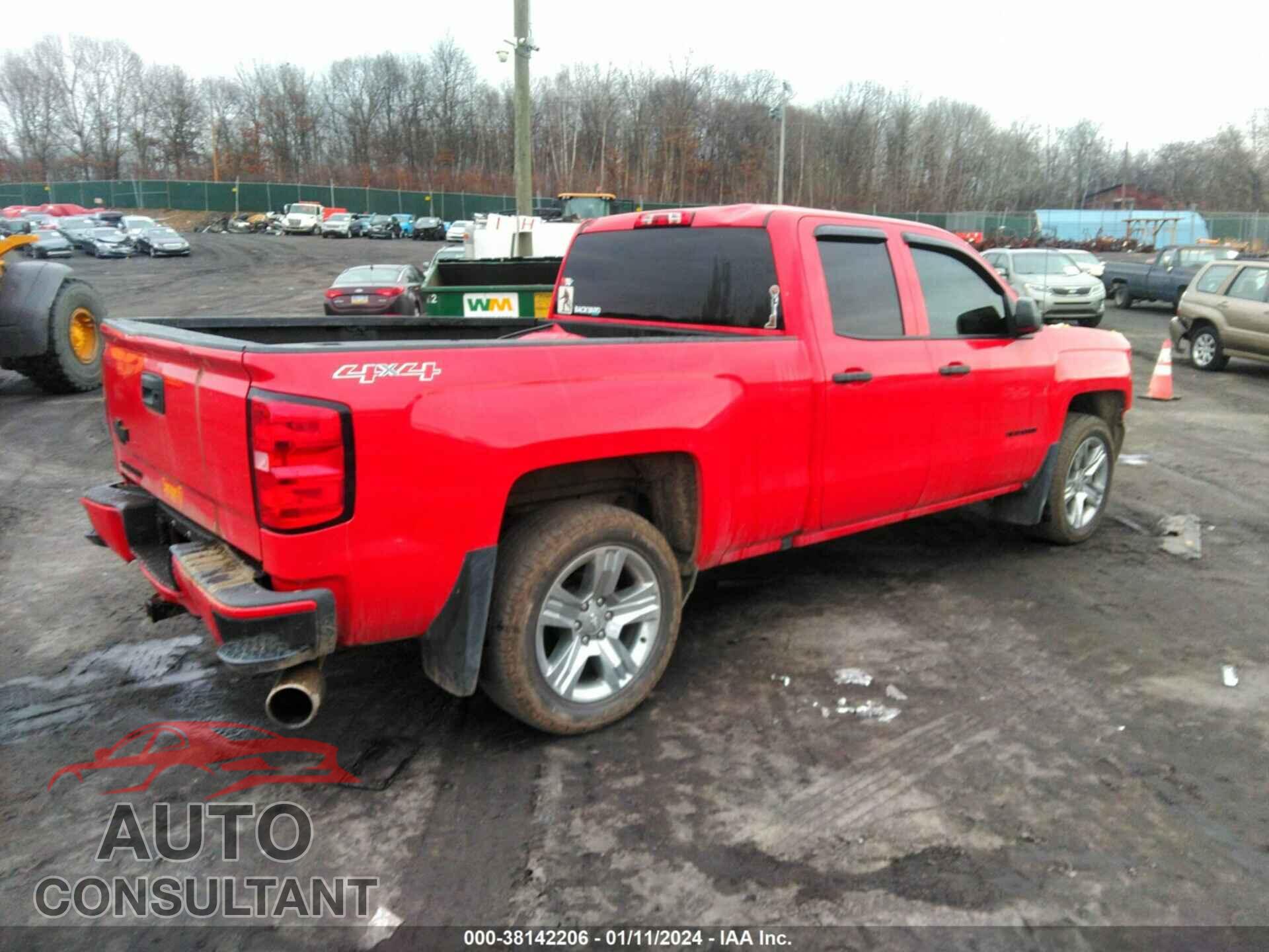CHEVROLET SILVERADO 1500 2017 - 1GCVKPEC8HZ249309