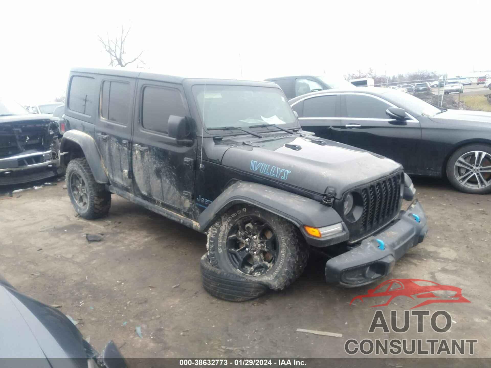 JEEP WRANGLER 4XE 2023 - 1C4JJXN6XPW592179