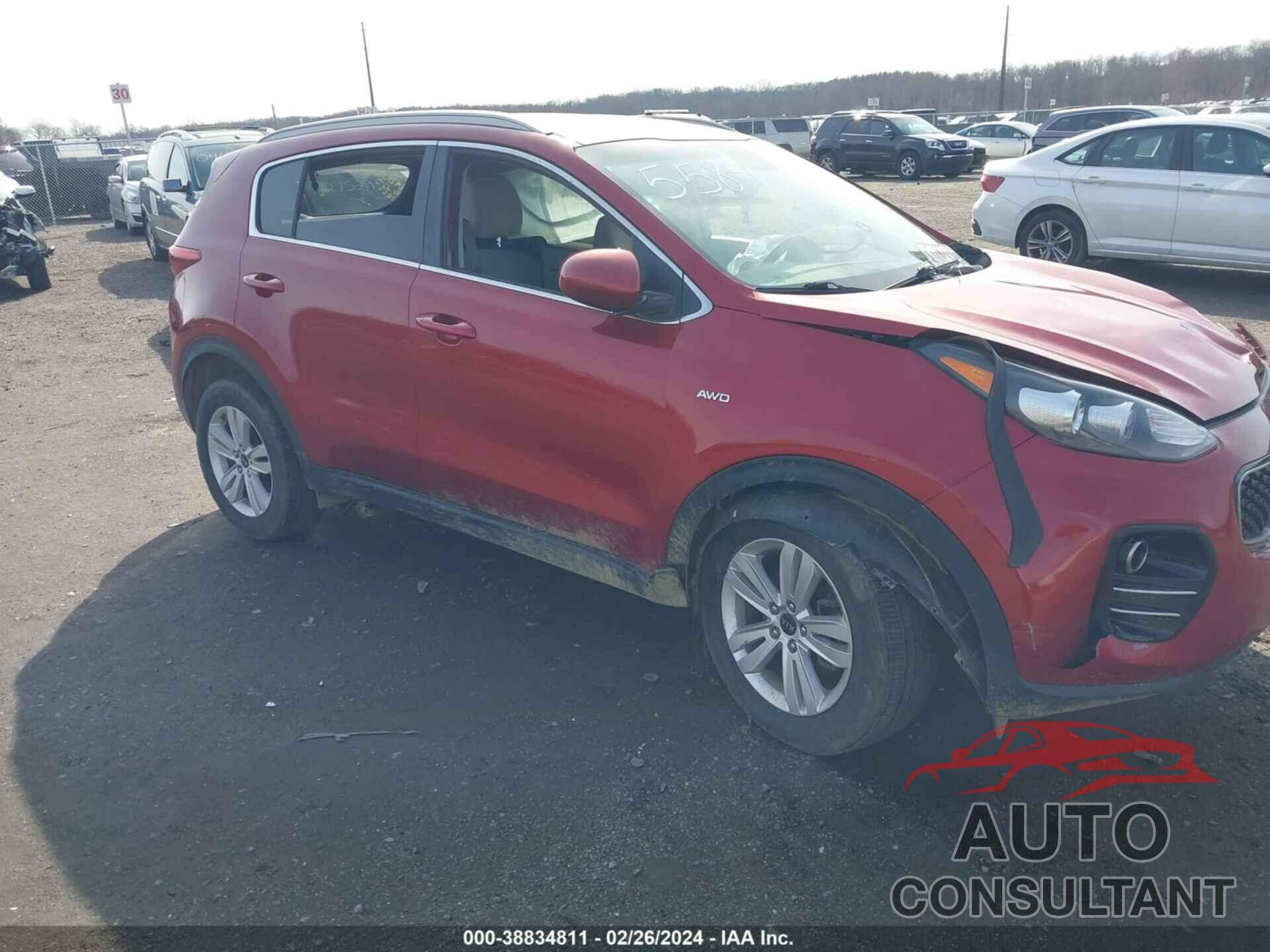 KIA SPORTAGE 2019 - KNDPMCAC7K7515584