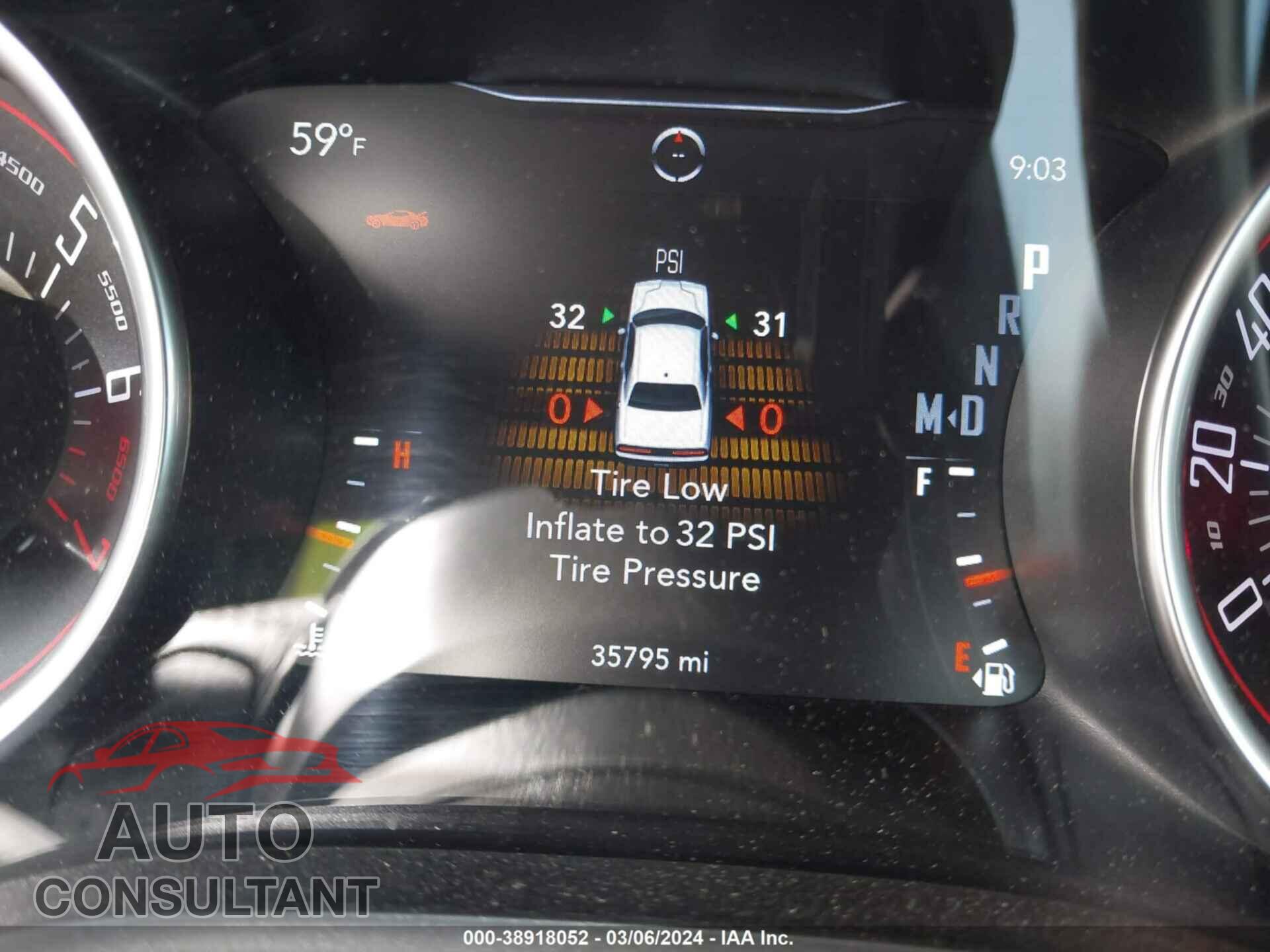 DODGE CHALLENGER 2019 - 2C3CDZAG8KH679844