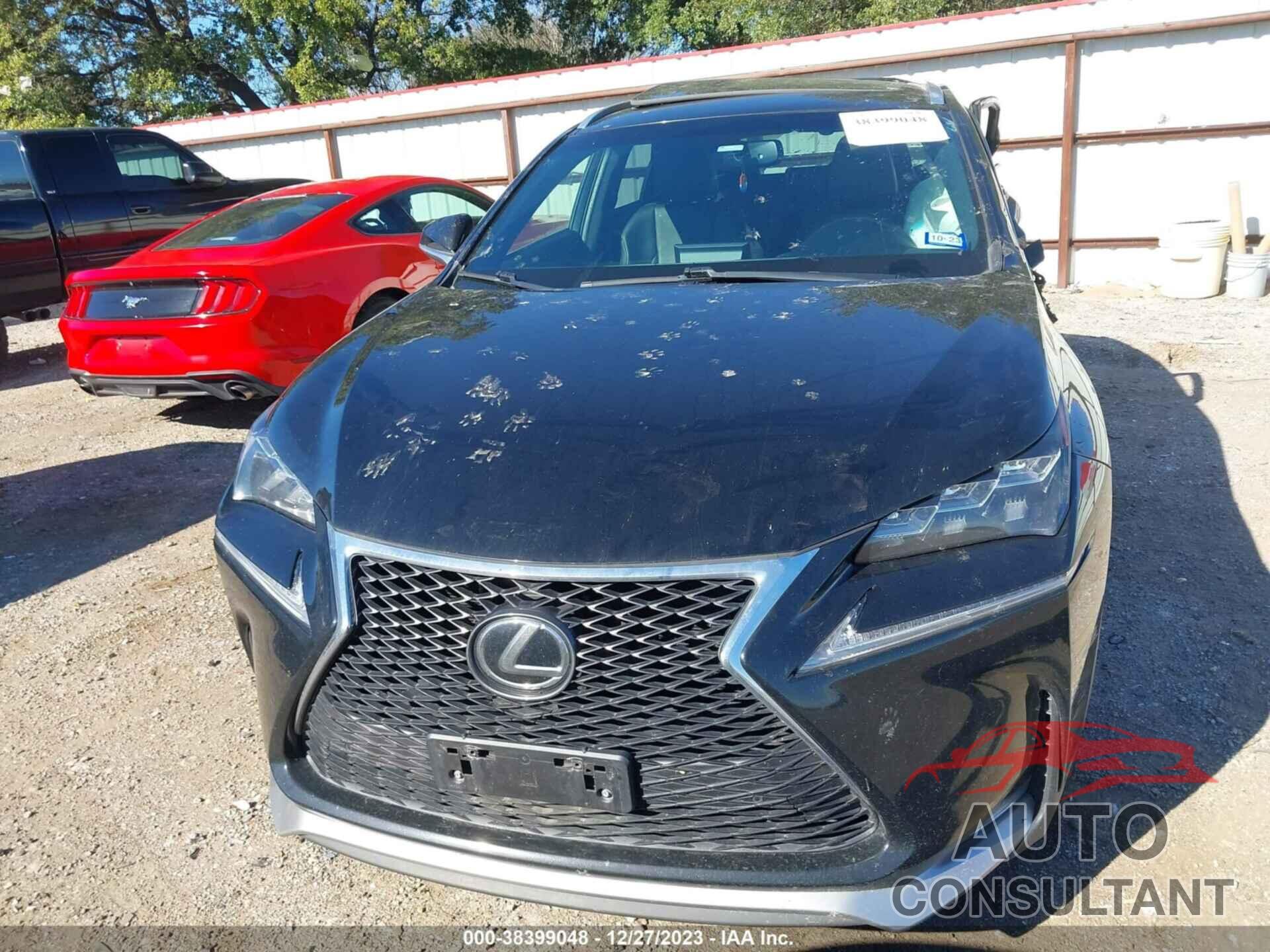 LEXUS NX 200T 2016 - JTJYARBZ5G2040070