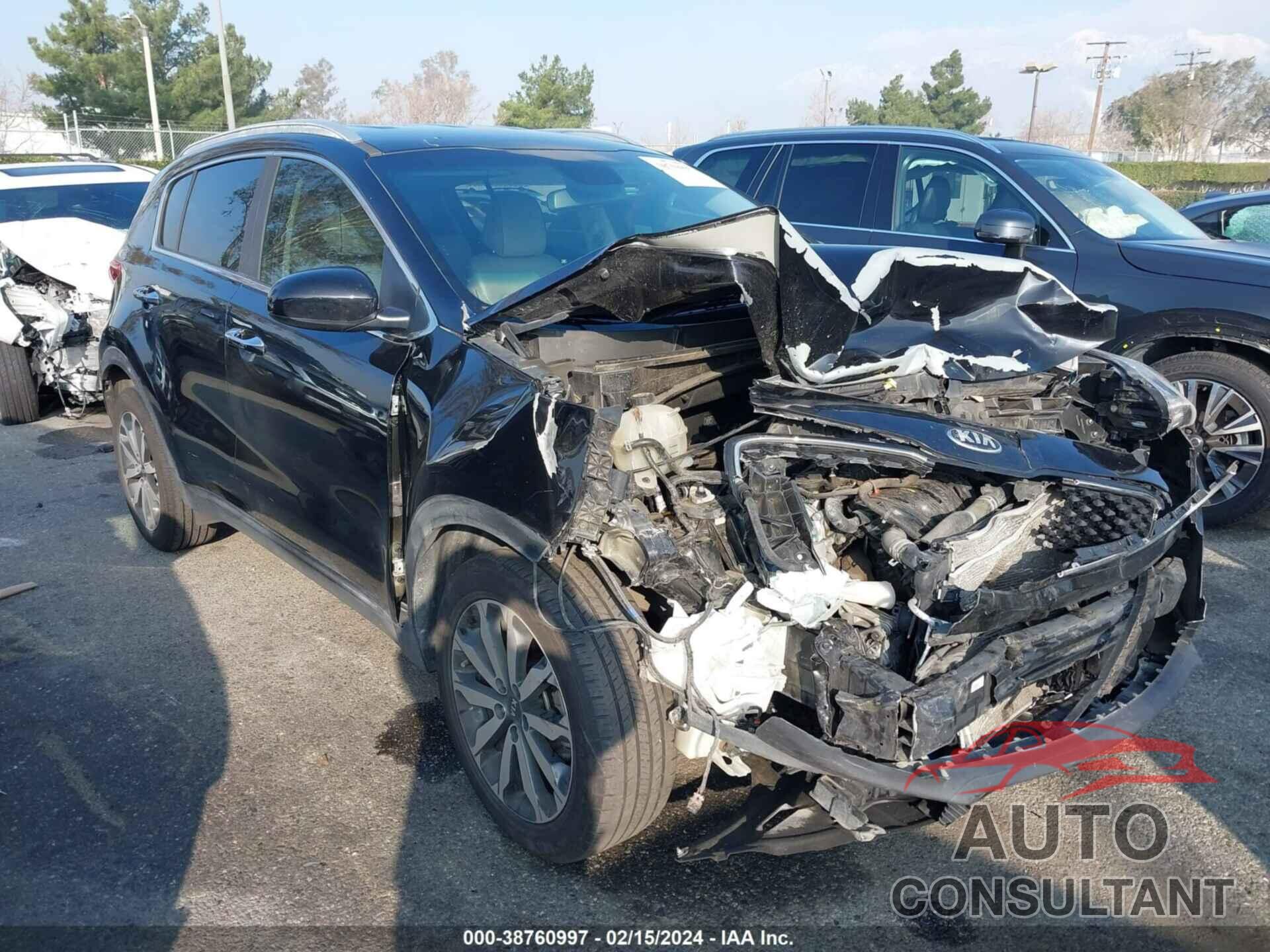 KIA SPORTAGE 2017 - KNDPN3AC7H7242815