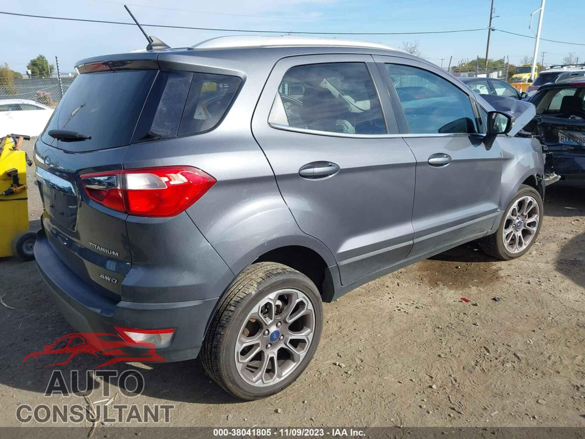 FORD ECOSPORT 2019 - MAJ6S3KL4KC293602