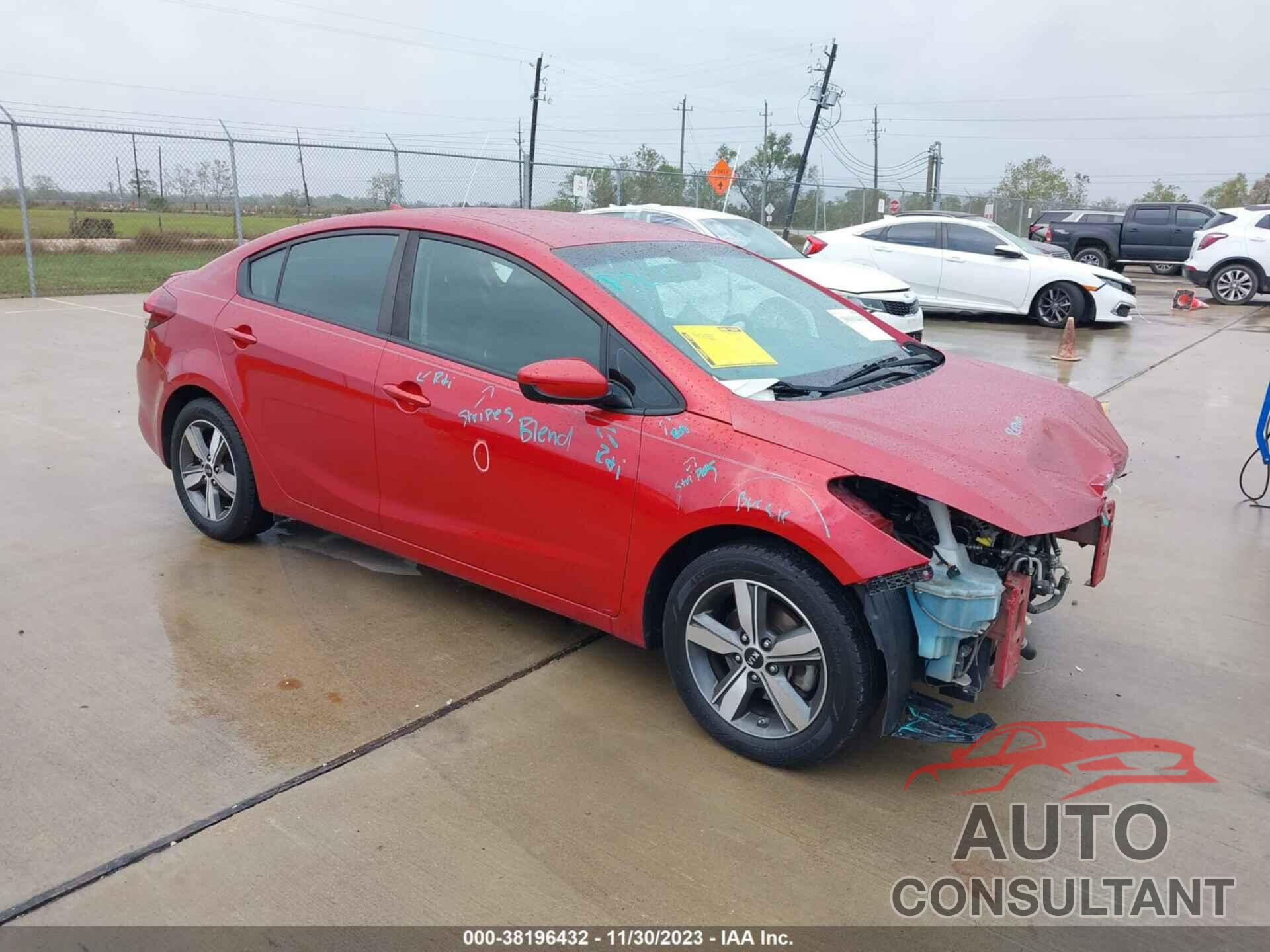 KIA FORTE 2018 - 3KPFL4A73JE255321