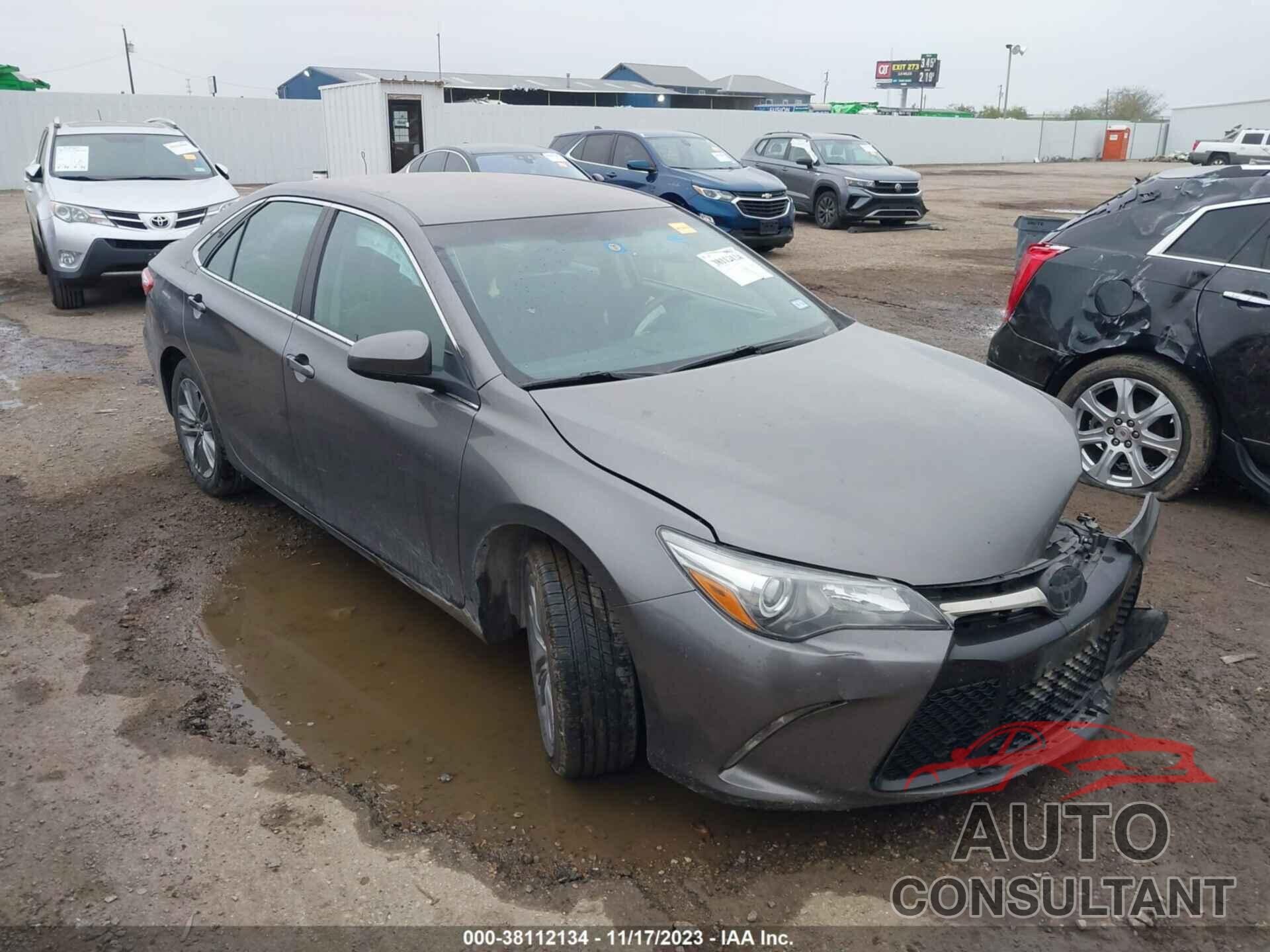 TOYOTA CAMRY 2017 - 4T1BF1FK6HU387269