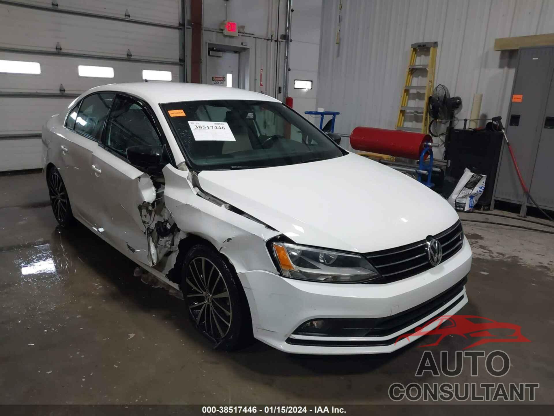 VOLKSWAGEN JETTA 2016 - 3VWD17AJ1GM412835