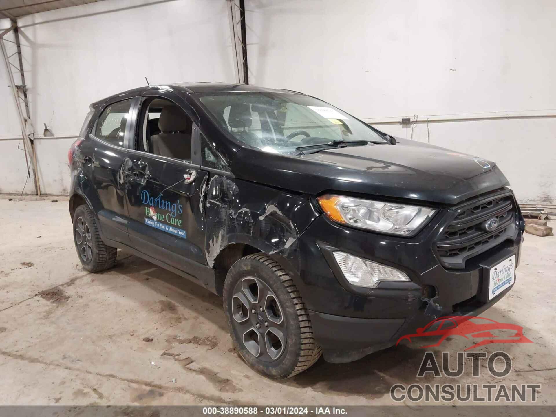 FORD ECOSPORT 2018 - MAJ6P1SL9JC196576