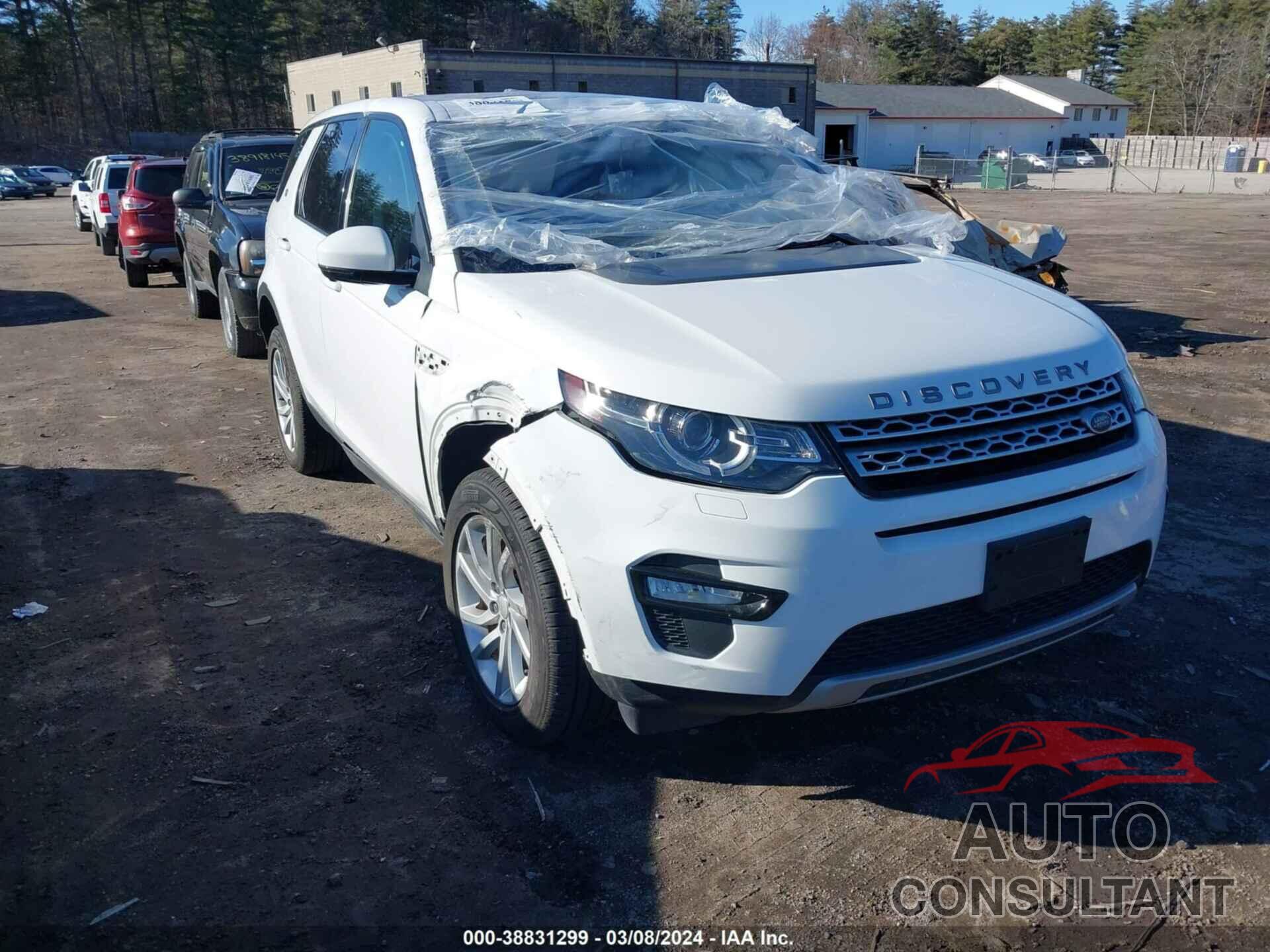 LAND ROVER DISCOVERY SPORT 2017 - SALCR2BG7HH718692