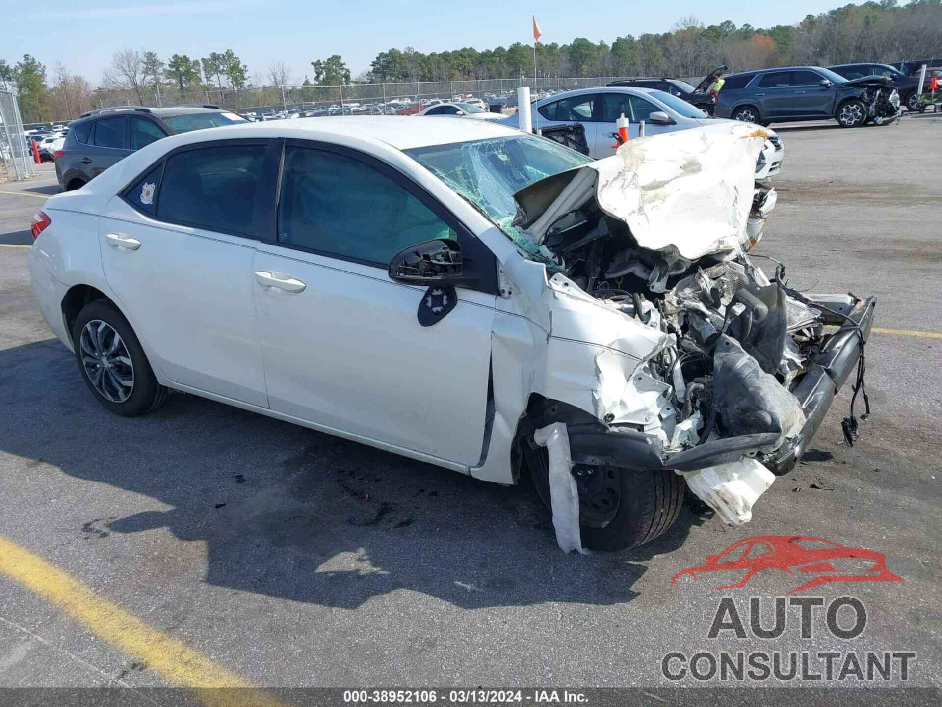 TOYOTA COROLLA 2017 - 5YFBURHE2HP692927