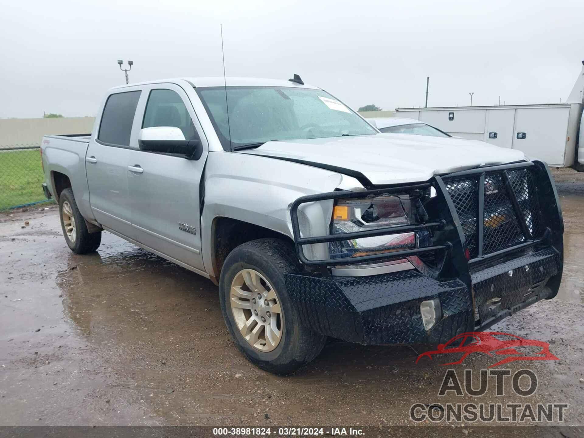 CHEVROLET SILVERADO 2018 - 3GCUKREC7JG190380