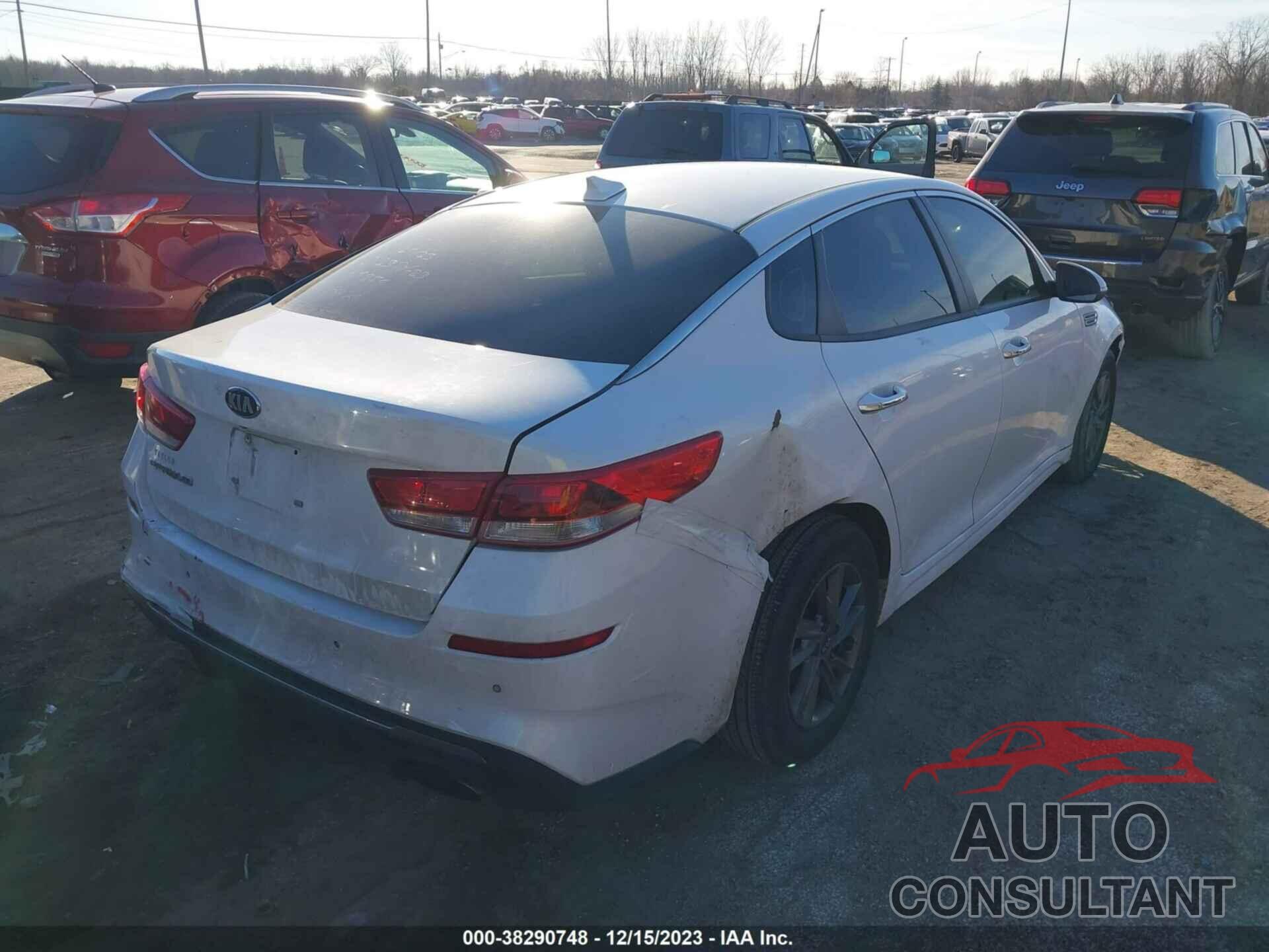 KIA OPTIMA 2020 - 5XXGT4L30LG419259