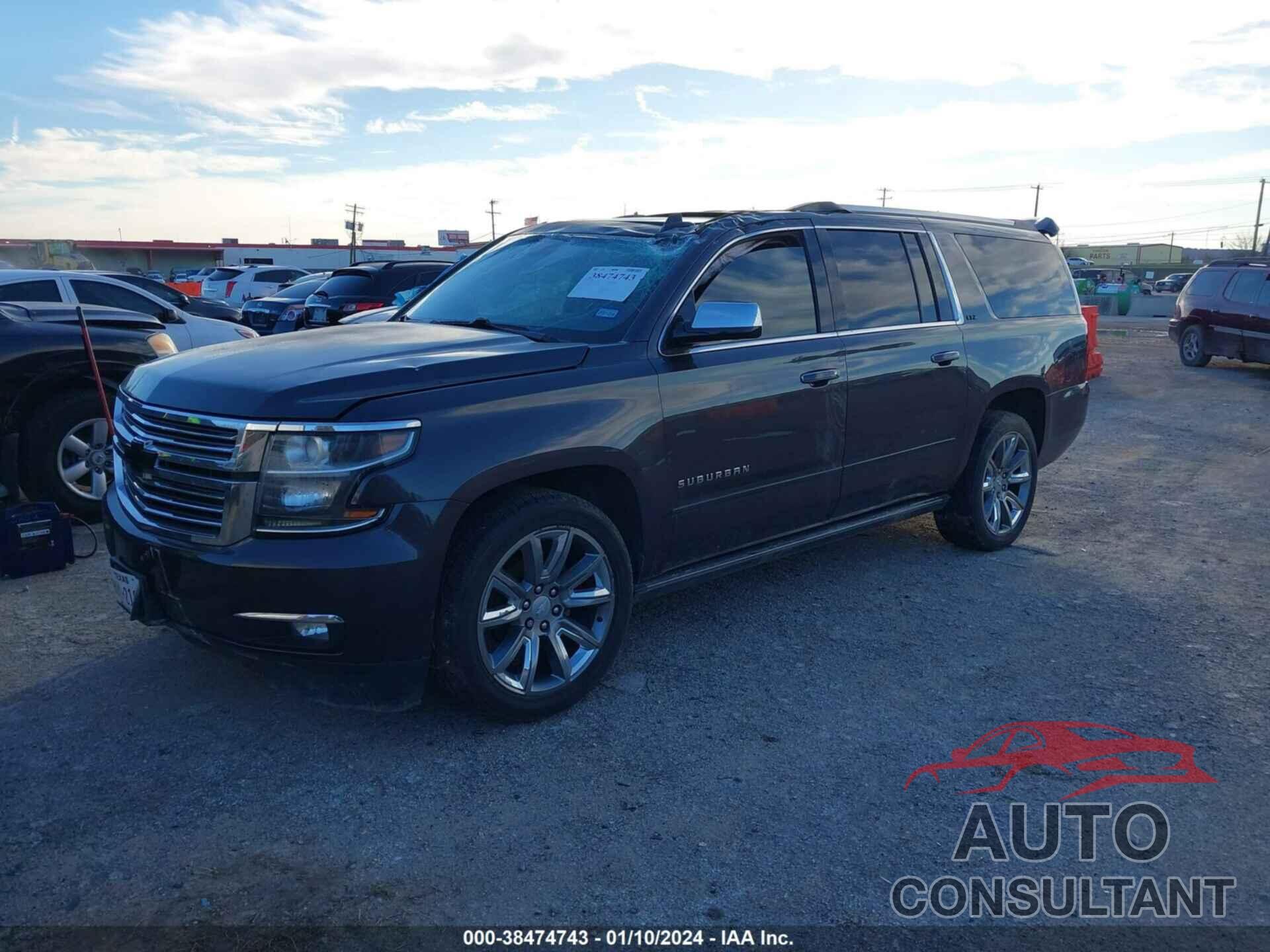 CHEVROLET SUBURBAN 2016 - 1GNSCJKC3GR346988