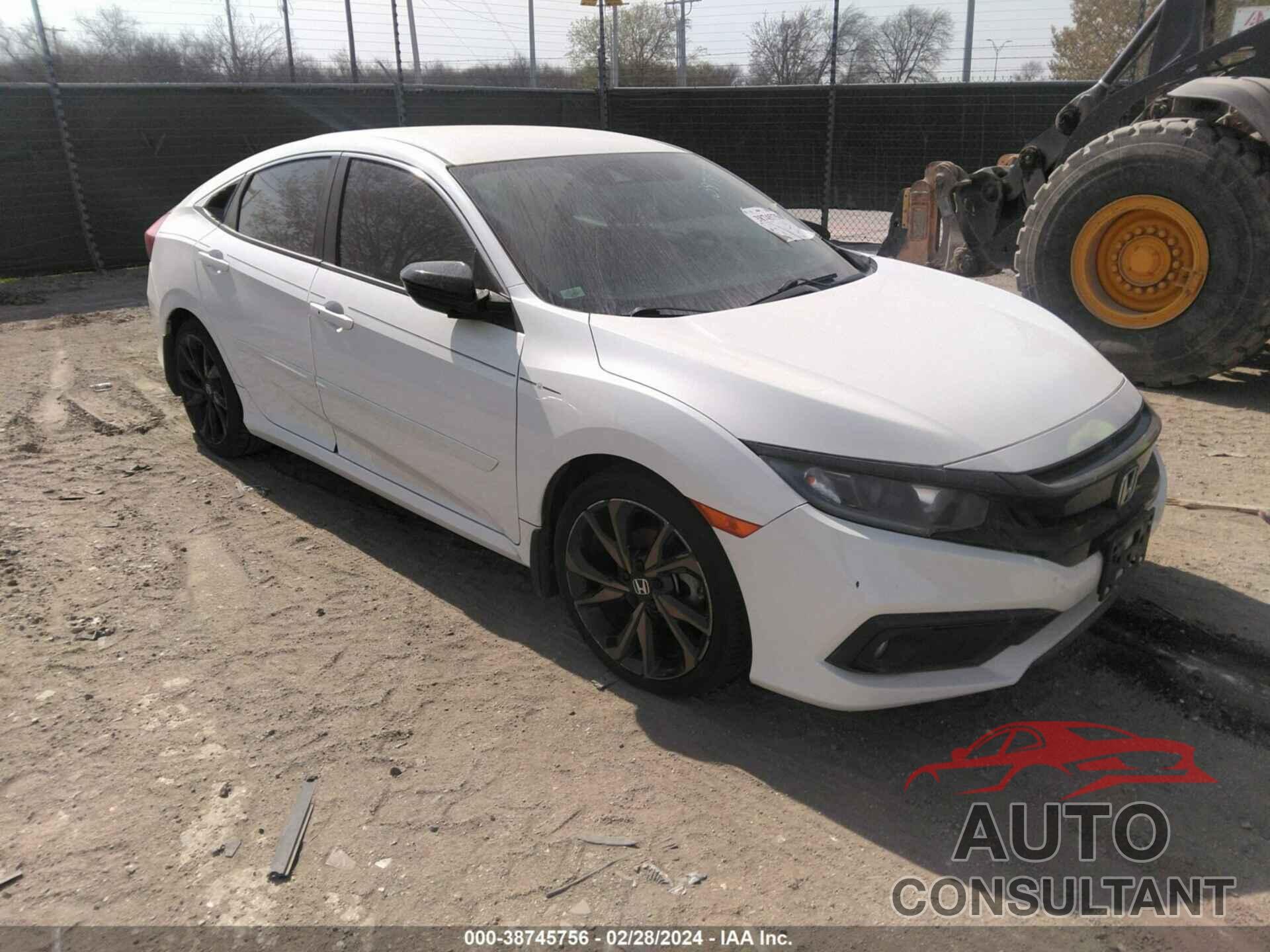 HONDA CIVIC 2020 - 19XFC2F87LE017335