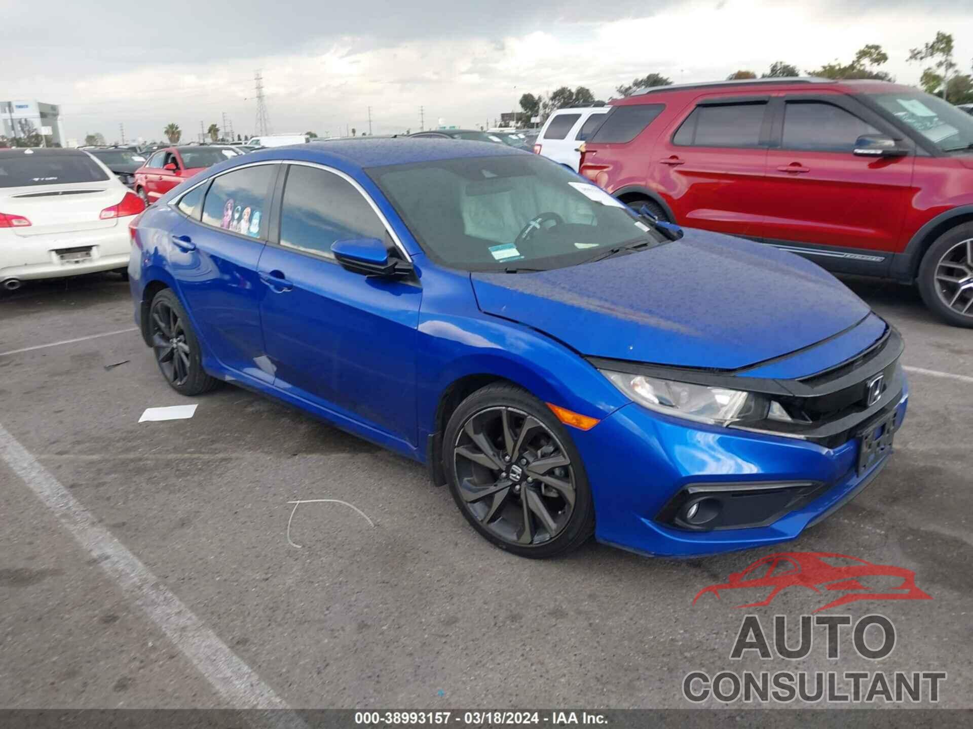 HONDA CIVIC 2019 - 19XFC2F81KE212751