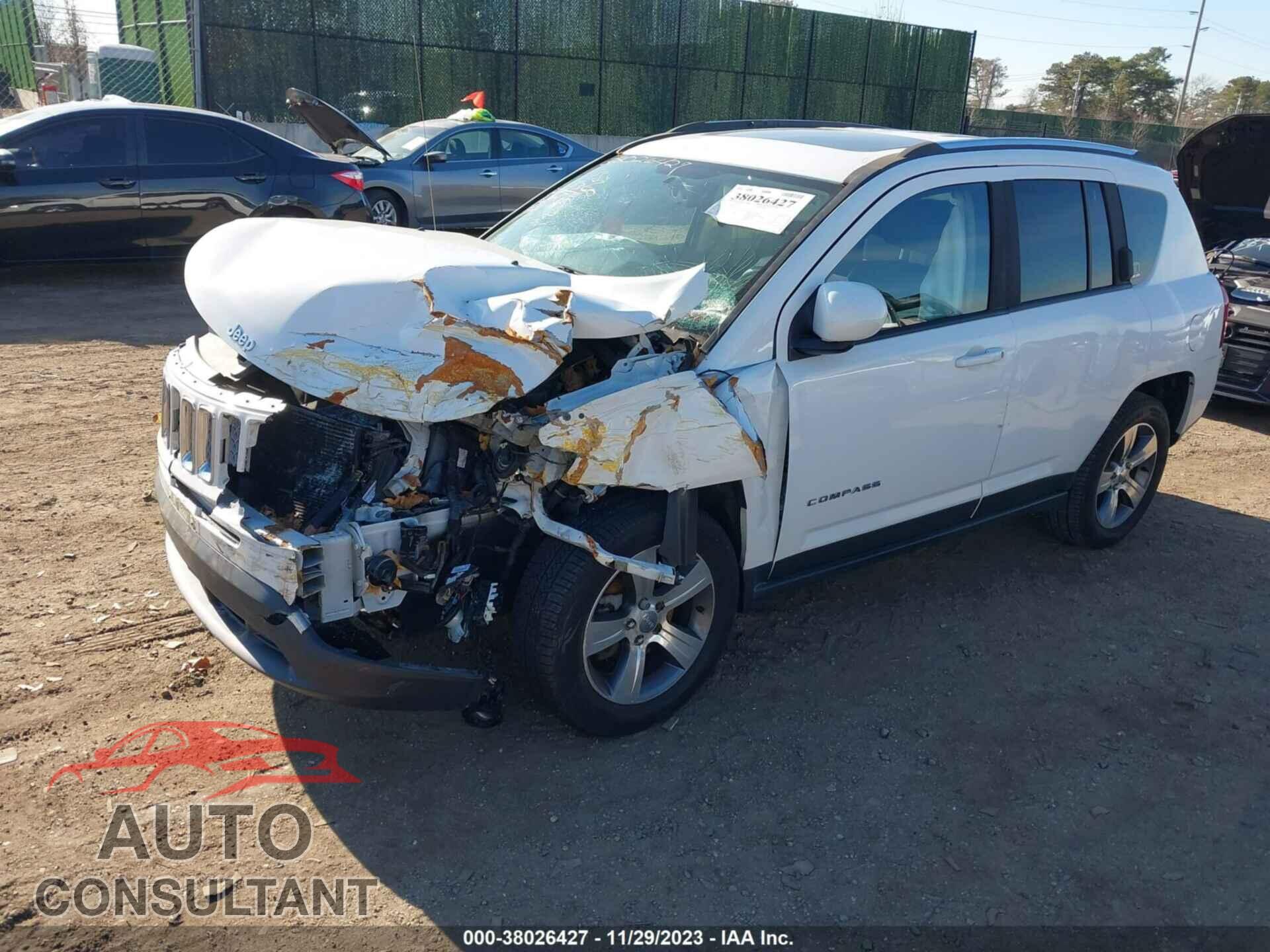JEEP COMPASS 2016 - 1C4NJDEB8GD733730