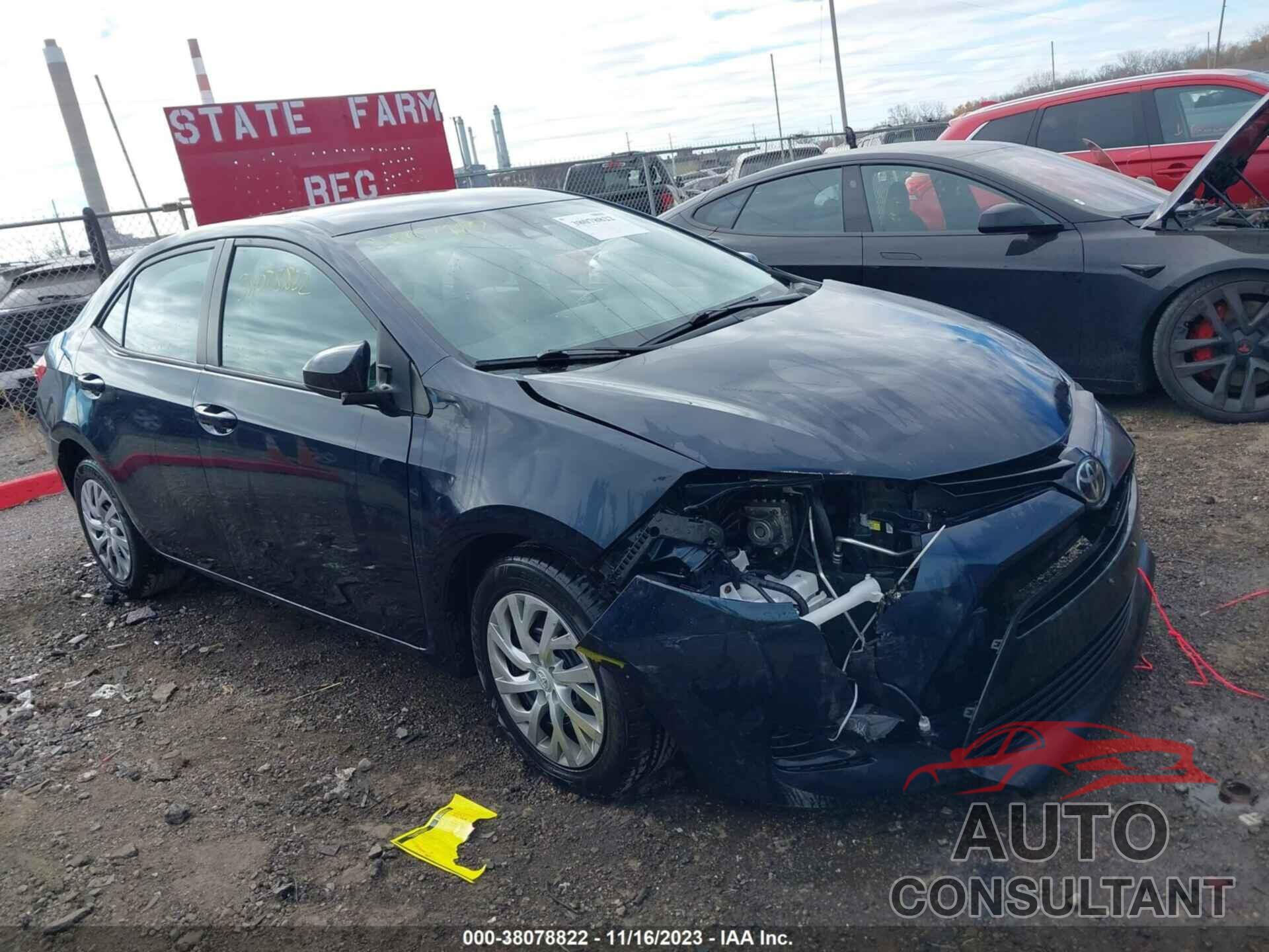 TOYOTA COROLLA 2018 - 2T1BURHE8JC983986