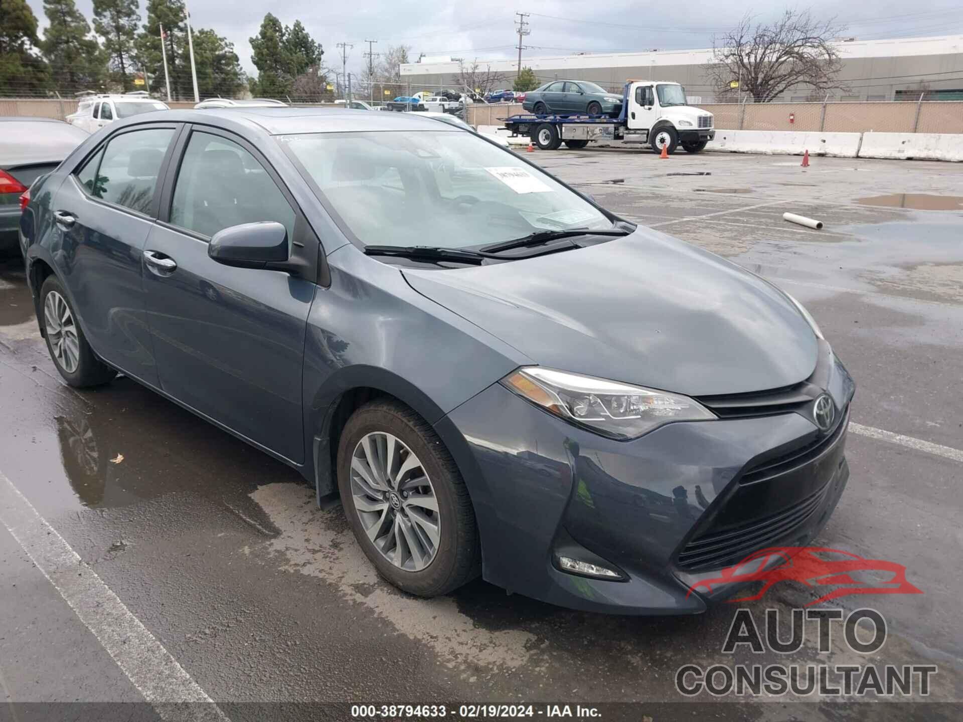 TOYOTA COROLLA 2019 - 2T1BURHE6KC229177